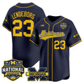 Men's Michigan Wolverines 2026 National Champions Patch Vapor Baseball Jersey - All Stitched