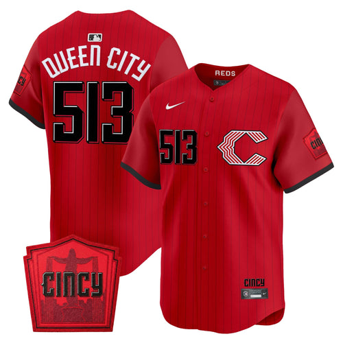Cincinnati Reds 2026 City Connect Vapor Premier Limited Jersey - All Stitched