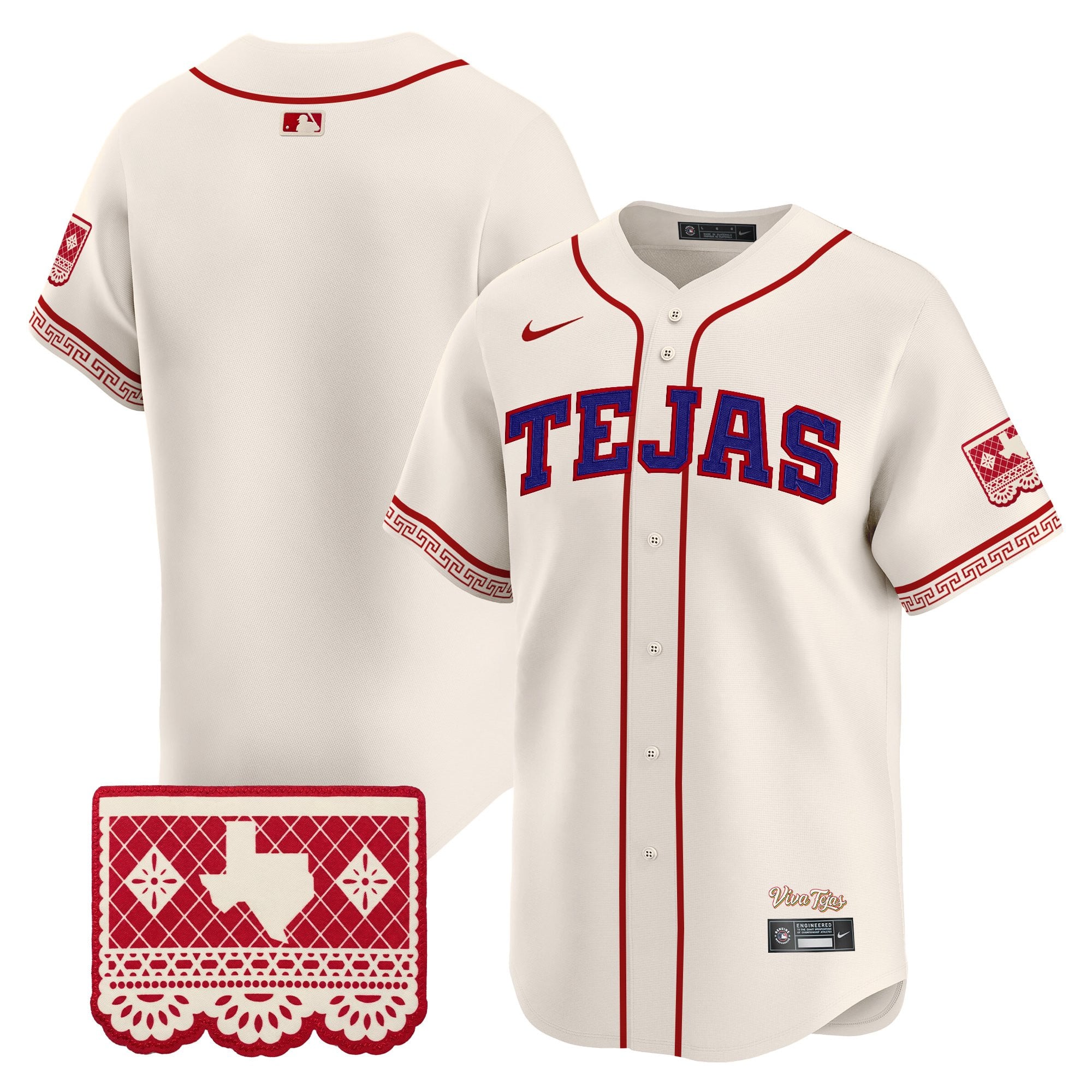 Men's Texas Rangers 2026 City Connect Vapor Premier Limited Jersey - All Stitched