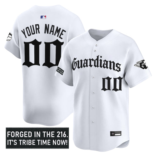 Cleveland Guardians 'Gothic Iron Edition' Vapor Premier Limited Custom Jersey - All Stitched