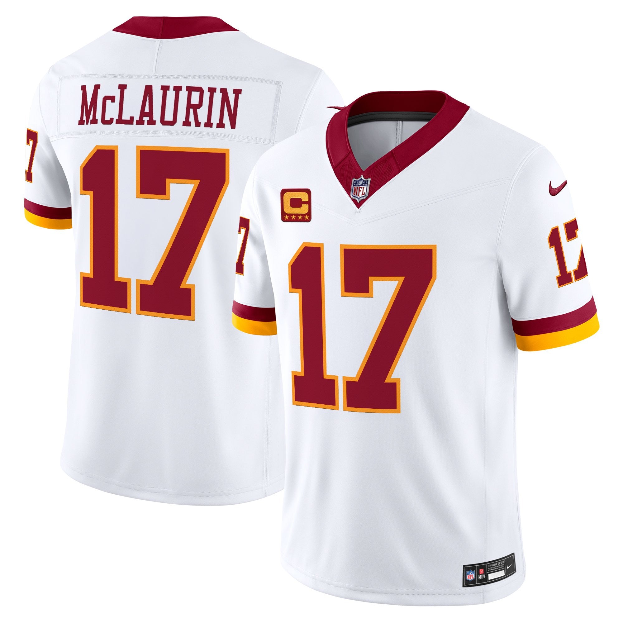 Men's Washington Commanders Throwback Vapor Limited Jersey - All Stitched