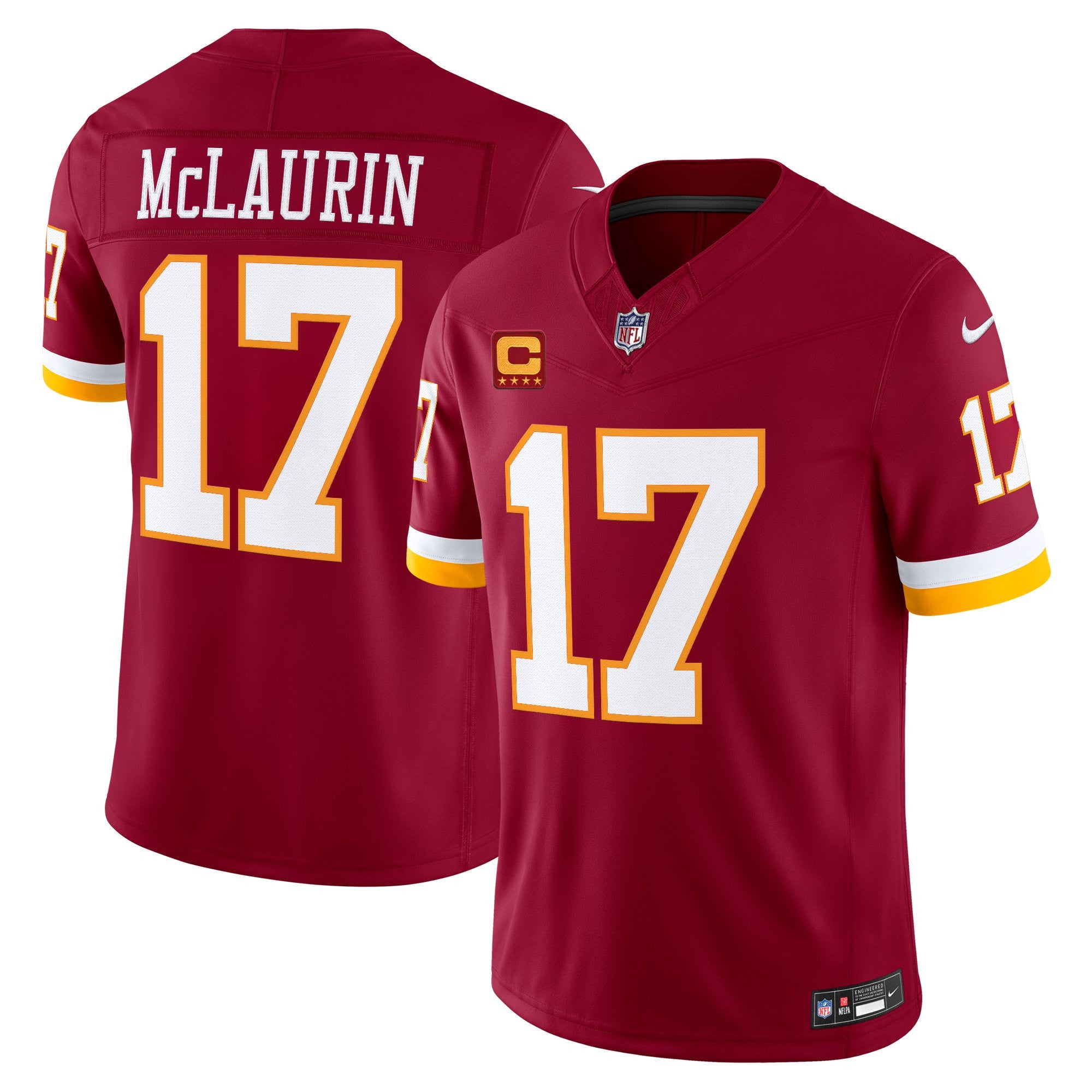 Men's Washington Commanders Throwback Vapor Limited Jersey - All Stitched
