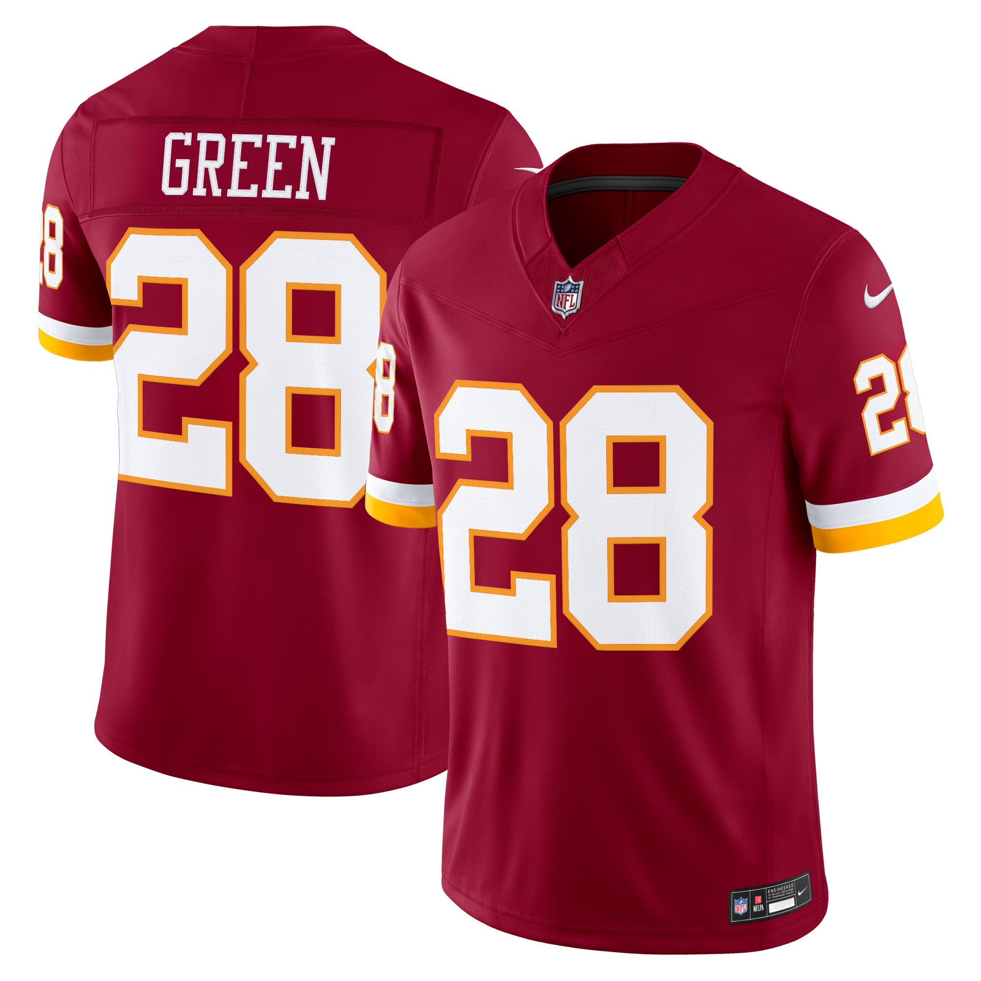 Men's Washington Commanders Throwback Vapor Limited Jersey - All Stitched