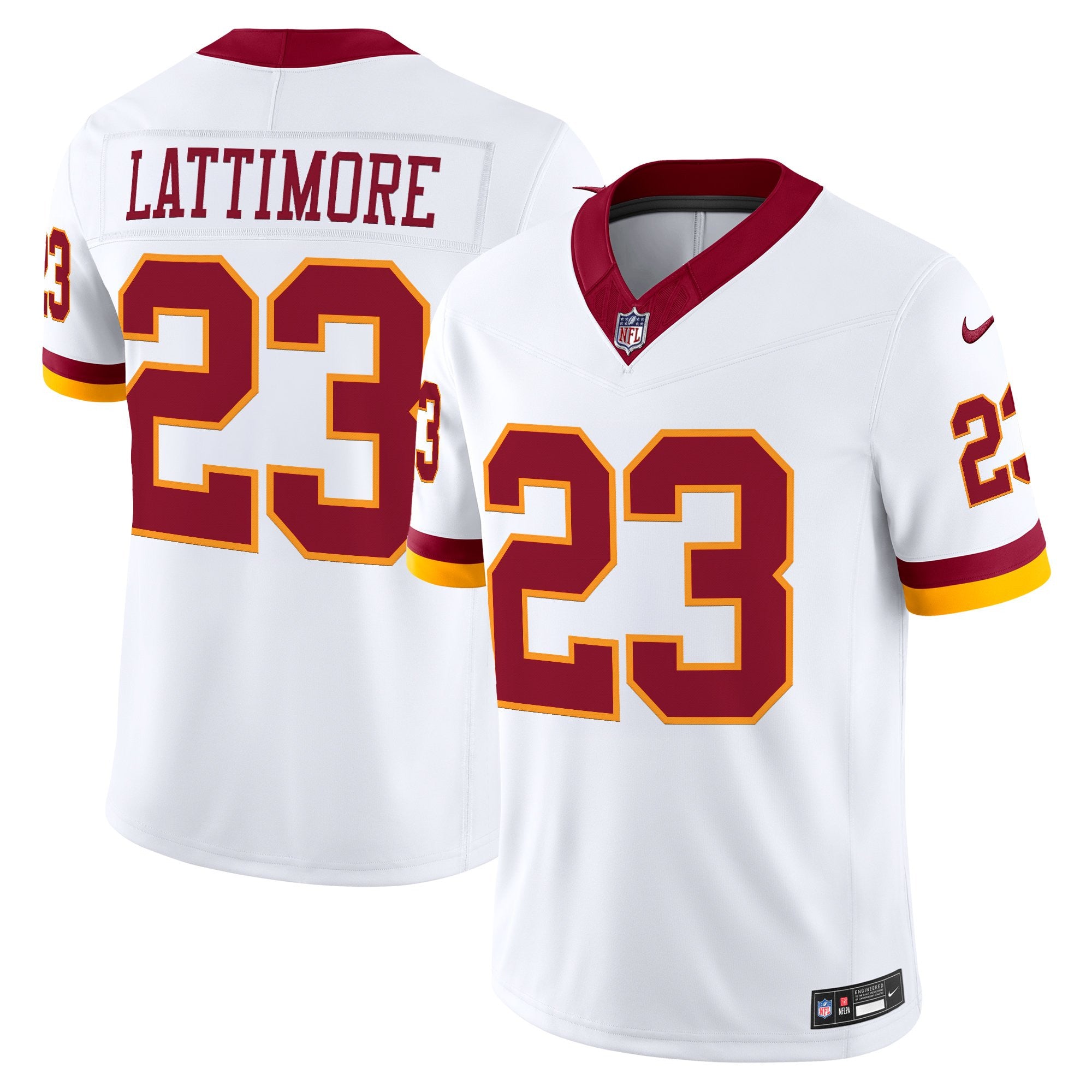 Men's Washington Commanders Throwback Vapor Limited Jersey - All Stitched