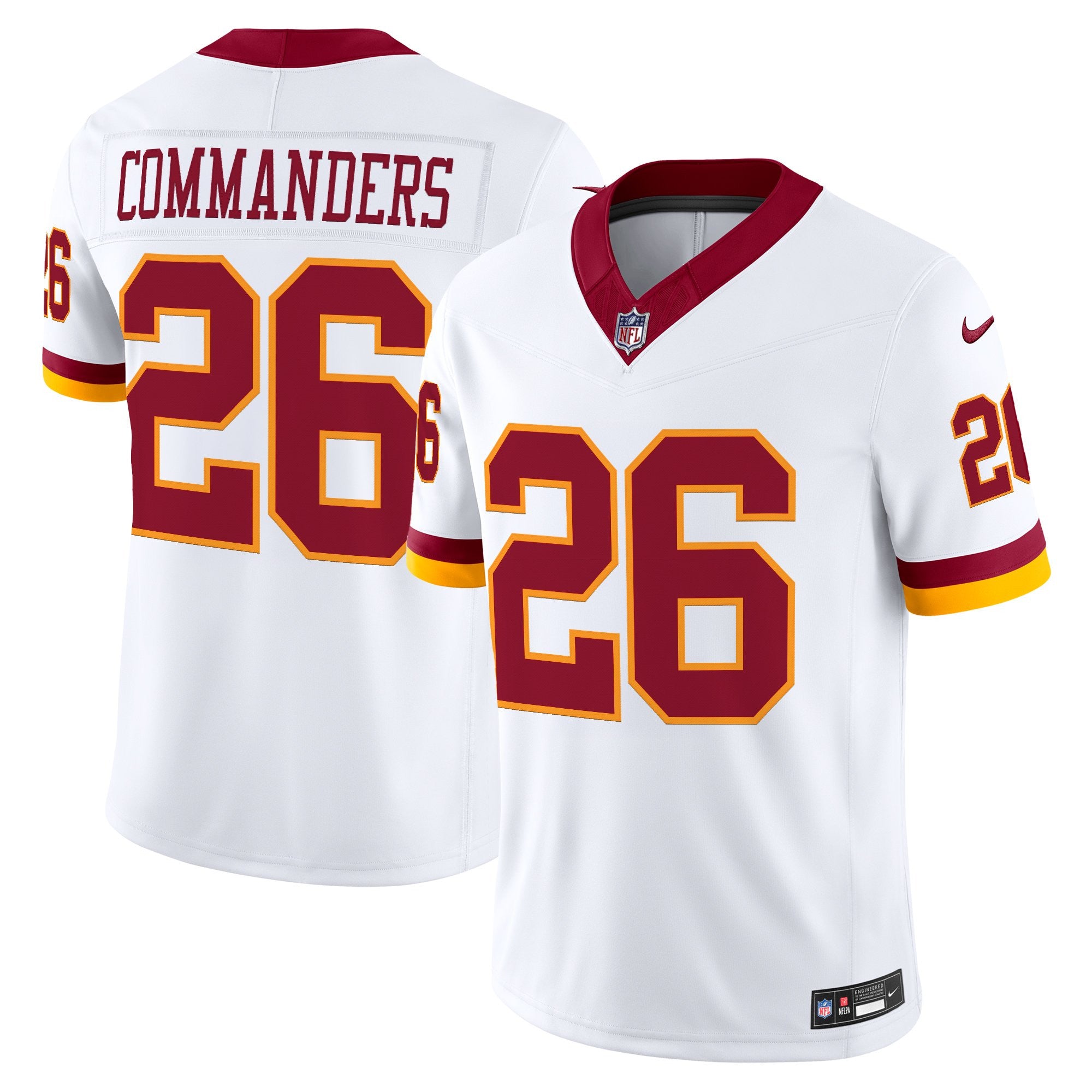 Men's Washington Commanders Throwback Vapor Limited Jersey - All Stitched