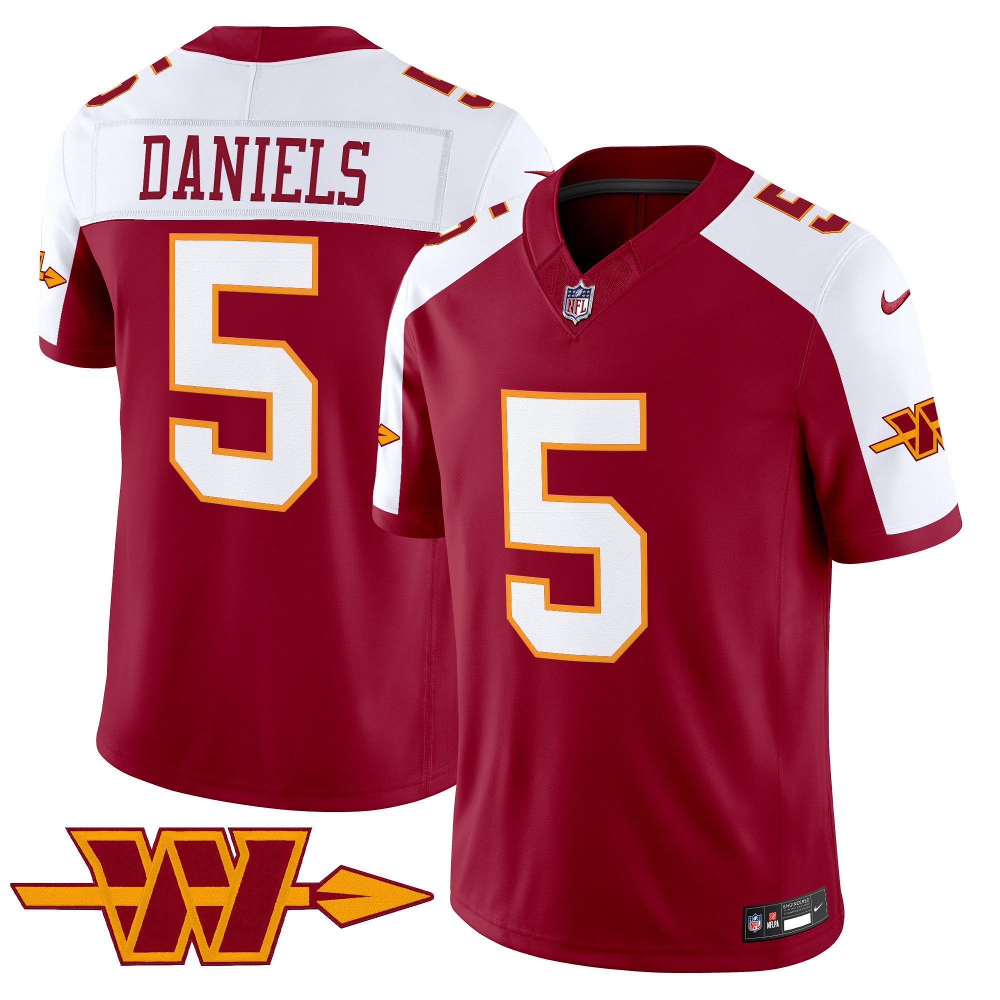 Men's Washington Commanders Throwback Vapor Limited Jersey - All Stitched