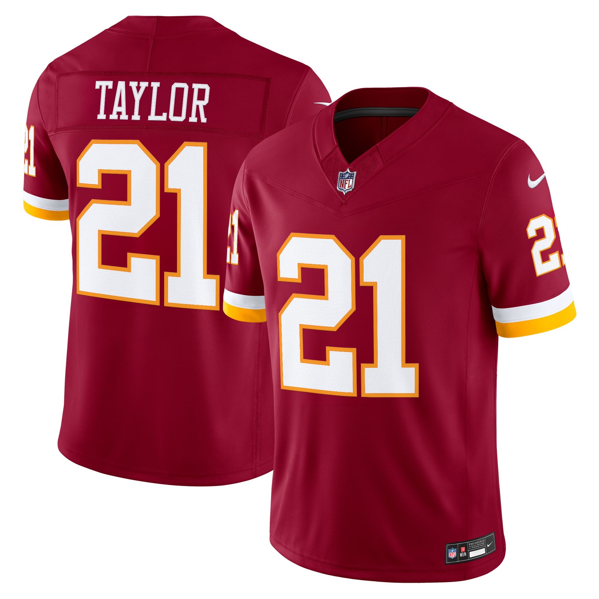 Men's Washington Commanders Throwback Vapor Limited Jersey - All Stitched