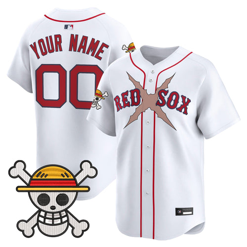 Boston Red Sox x One Piece Vapor Premier Limited Custom Jersey - Stitched
