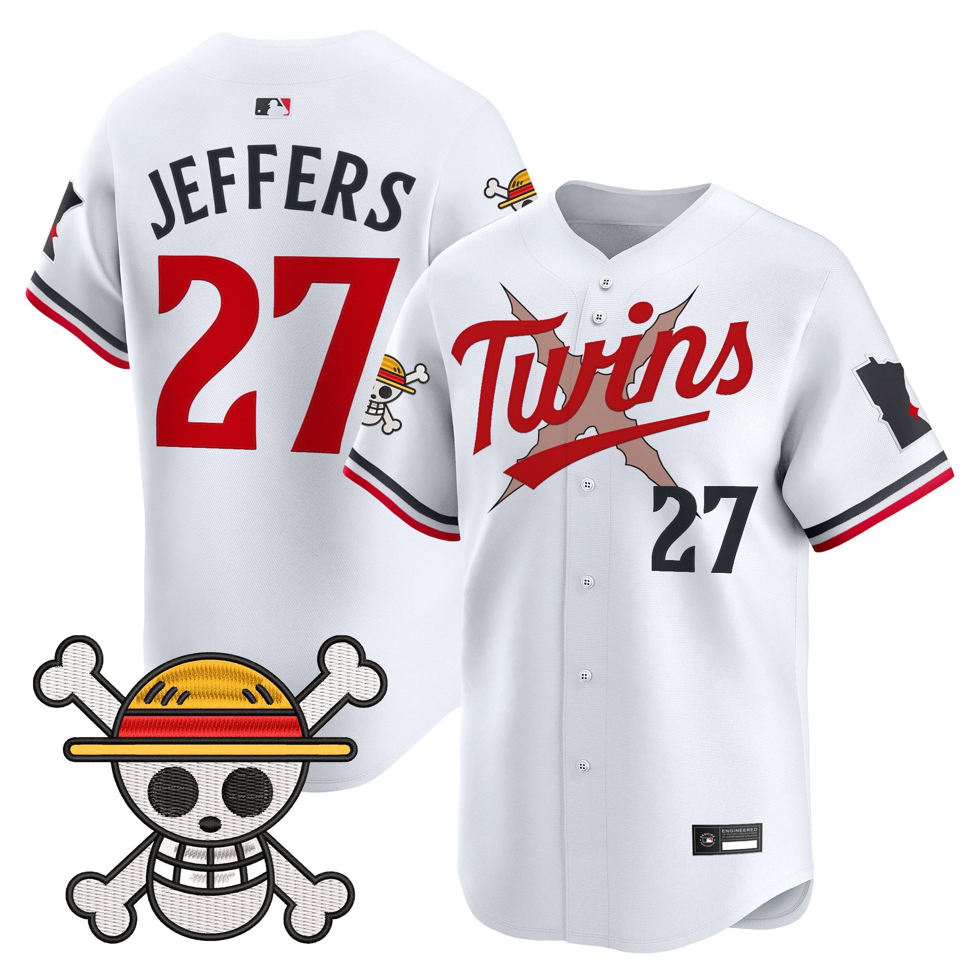 Men's Minnesota Twins x One Piece Vapor Premier Limited Jersey - Stitched