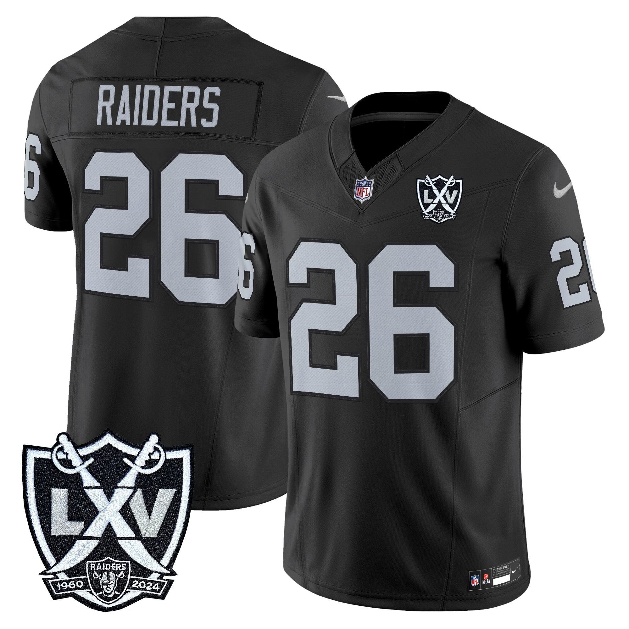 Men's Las Vegas Raiders 2026 Vapor Limited Jersey - All Stitched
