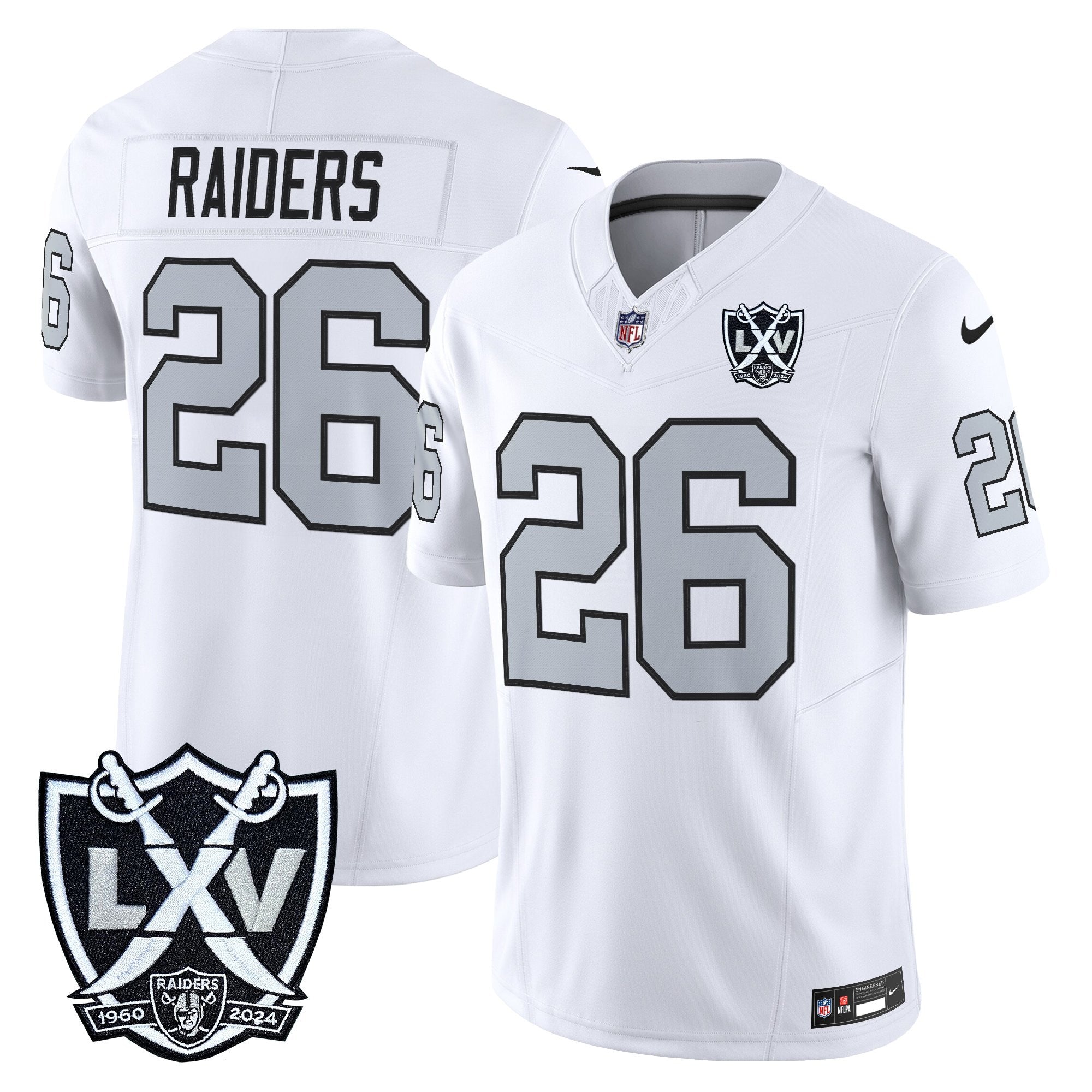 Men's Las Vegas Raiders 2026 Vapor Limited Jersey - All Stitched