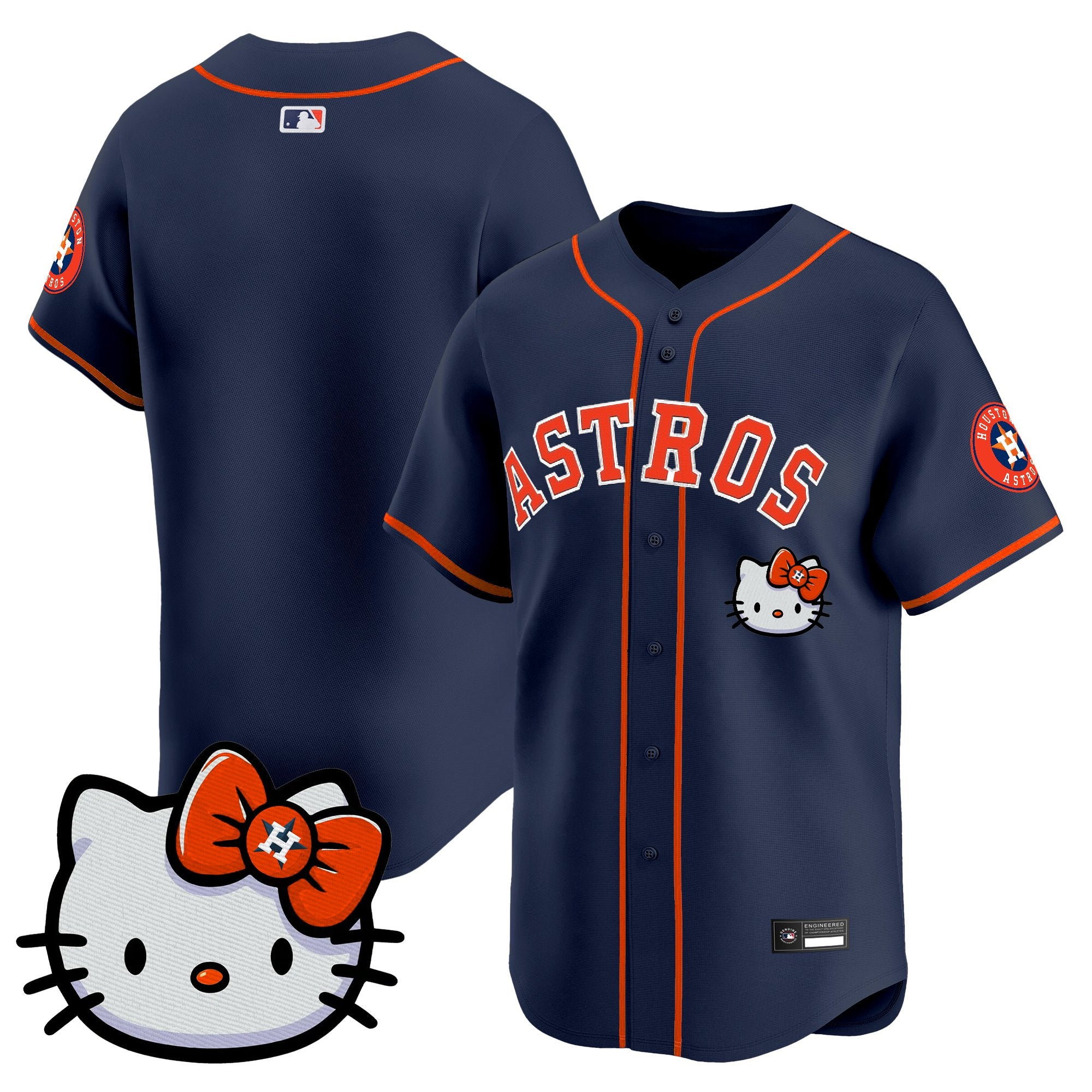 Unisex Houston Astros Hello Kitty Vapor Premier Limited Jersey – All Stitched