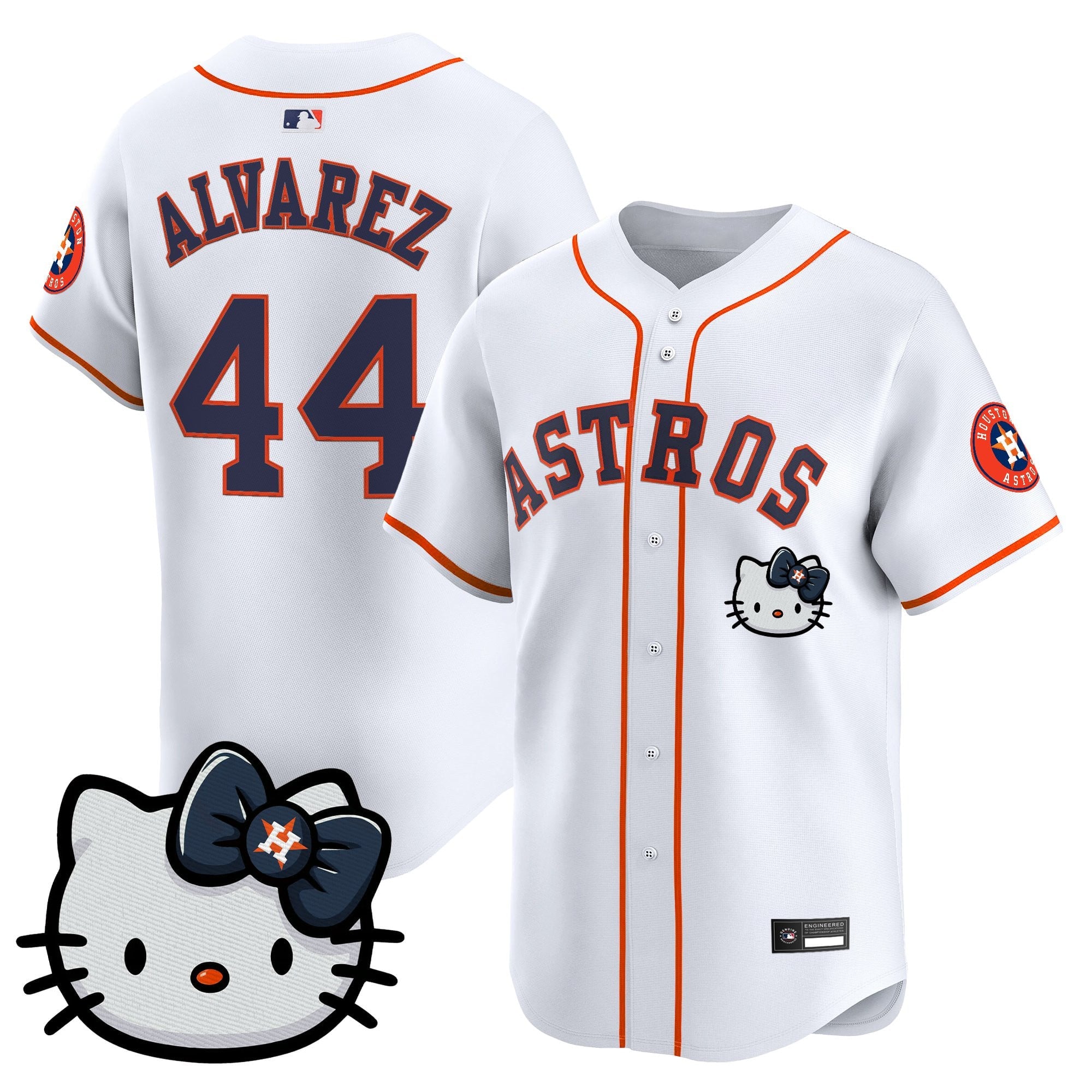 Unisex Houston Astros Hello Kitty Vapor Premier Limited Jersey – All Stitched
