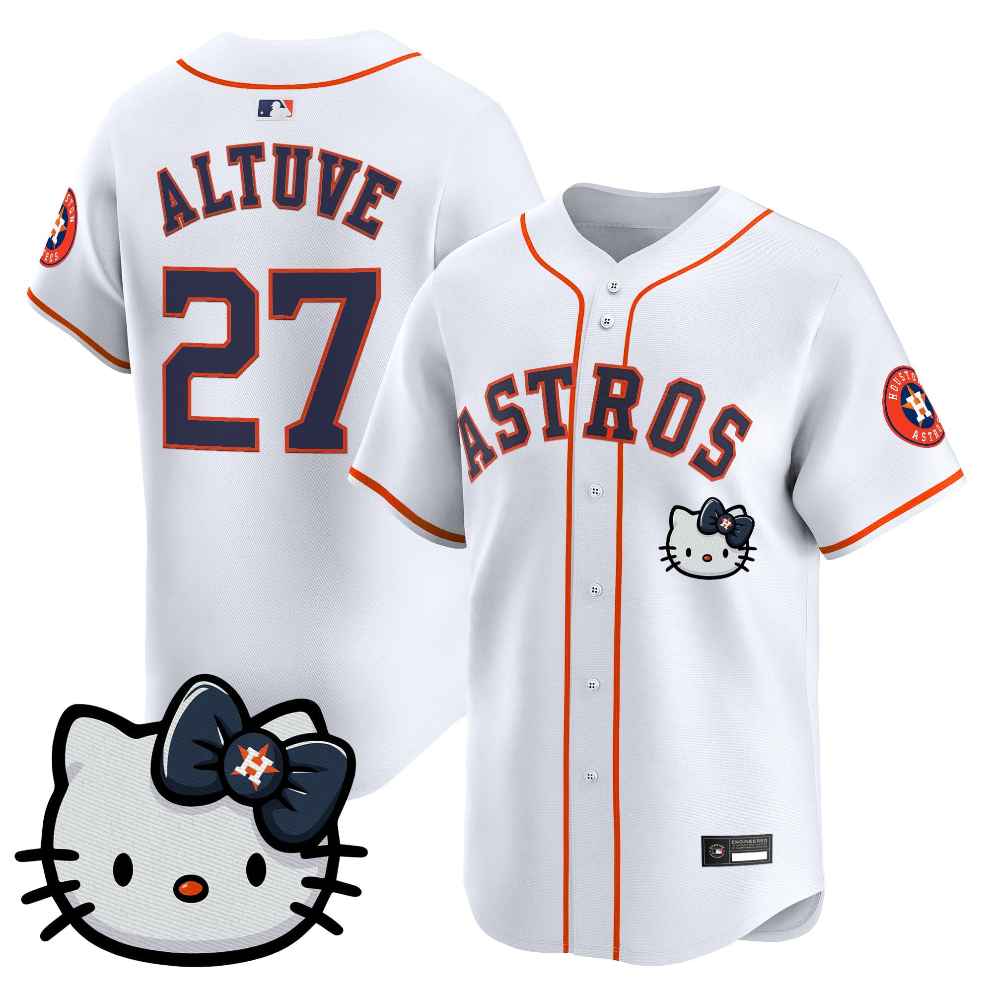 Unisex Houston Astros Hello Kitty Vapor Premier Limited Jersey – All Stitched