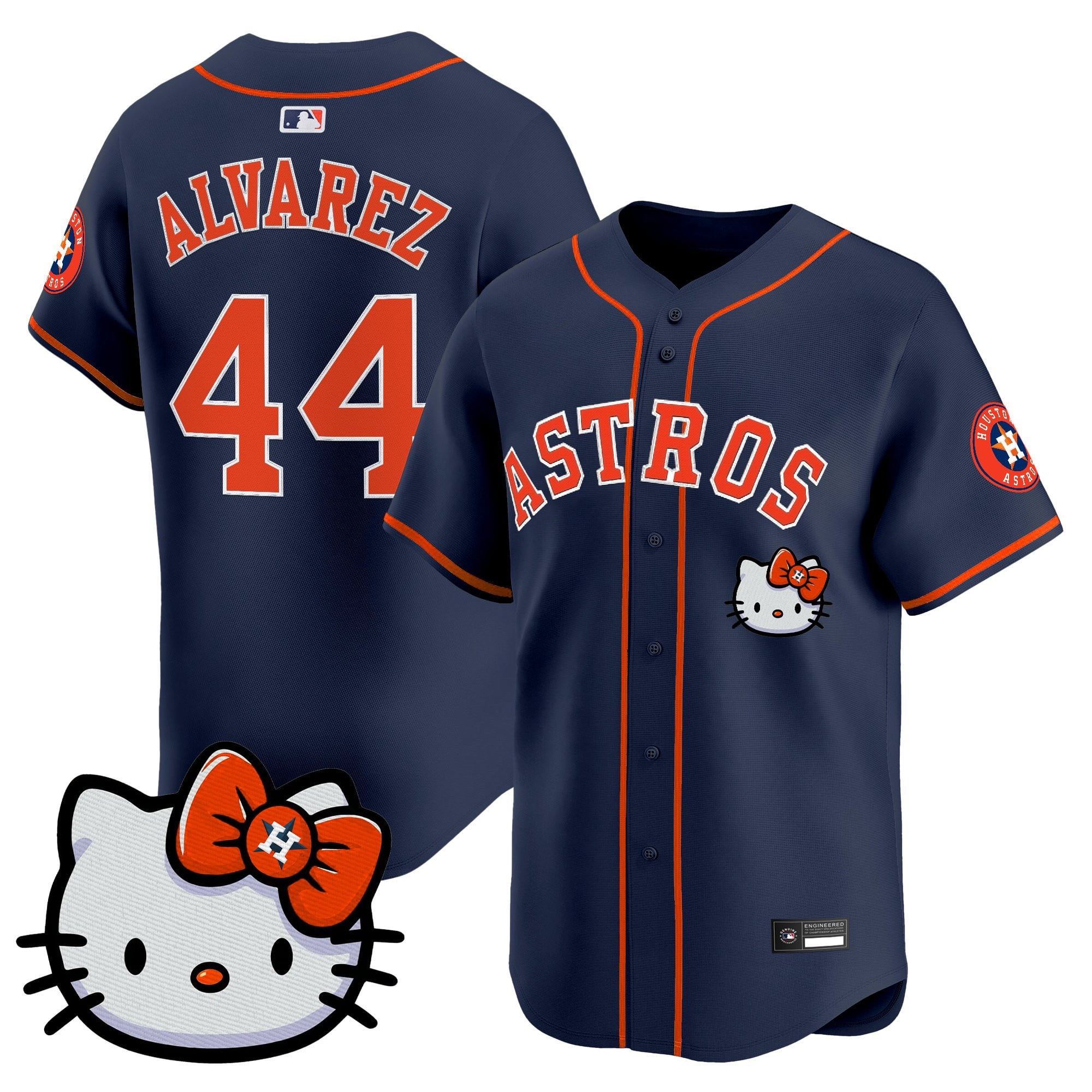 Unisex Houston Astros Hello Kitty Vapor Premier Limited Jersey – All Stitched