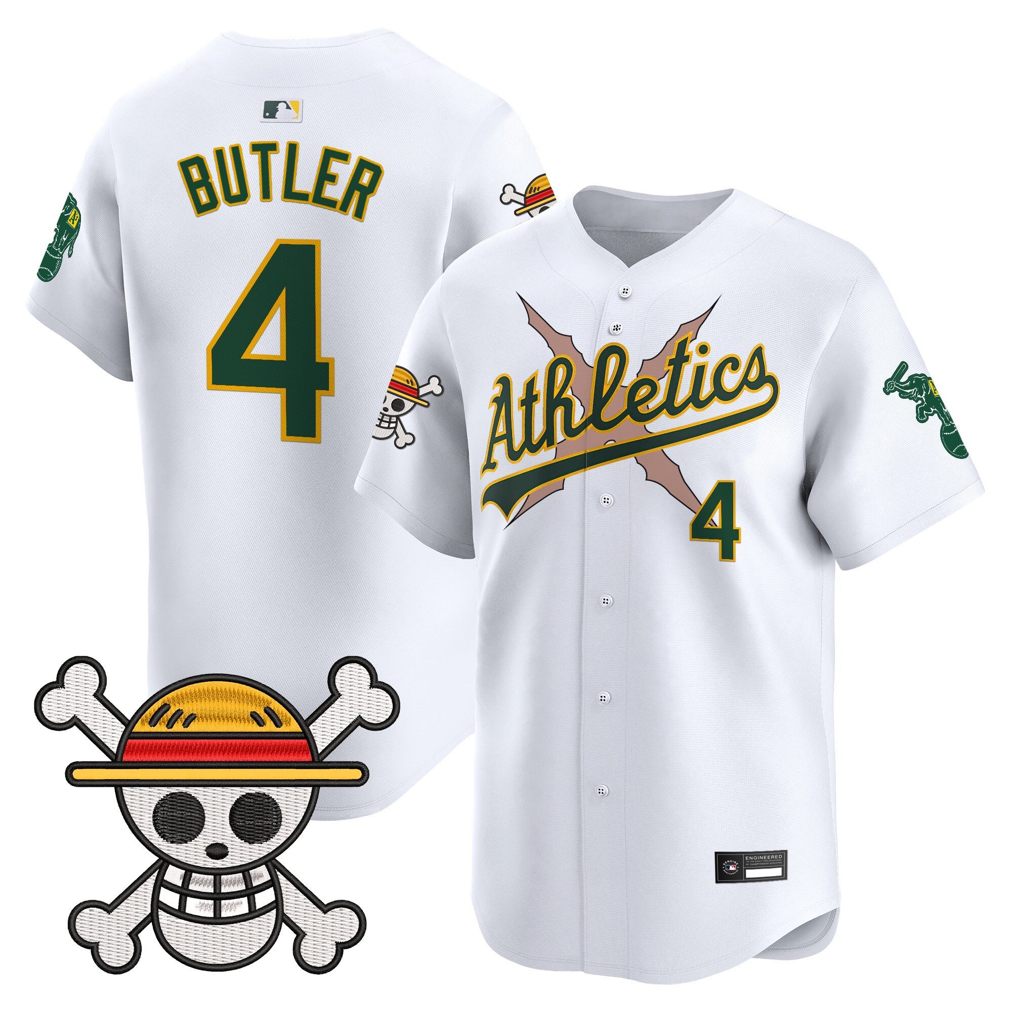 Men's Athletics x One Piece Vapor Premier Limited Jersey - Stitched
