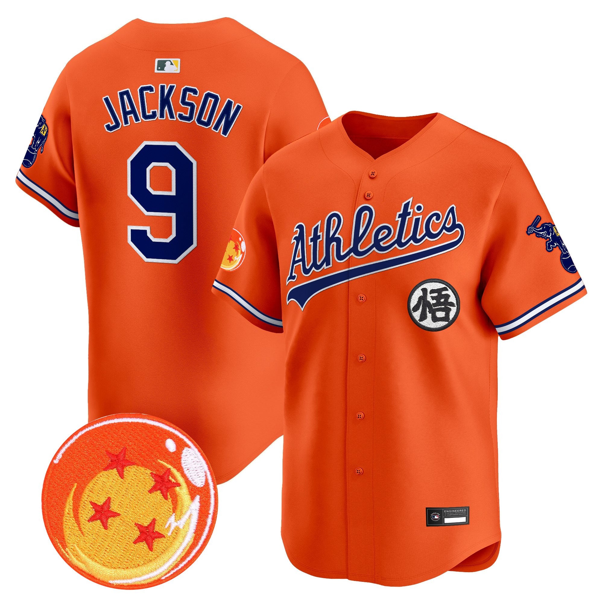 Men's Athletics x Dragon Ball Vapor Premier Limited Jersey - All Stitched