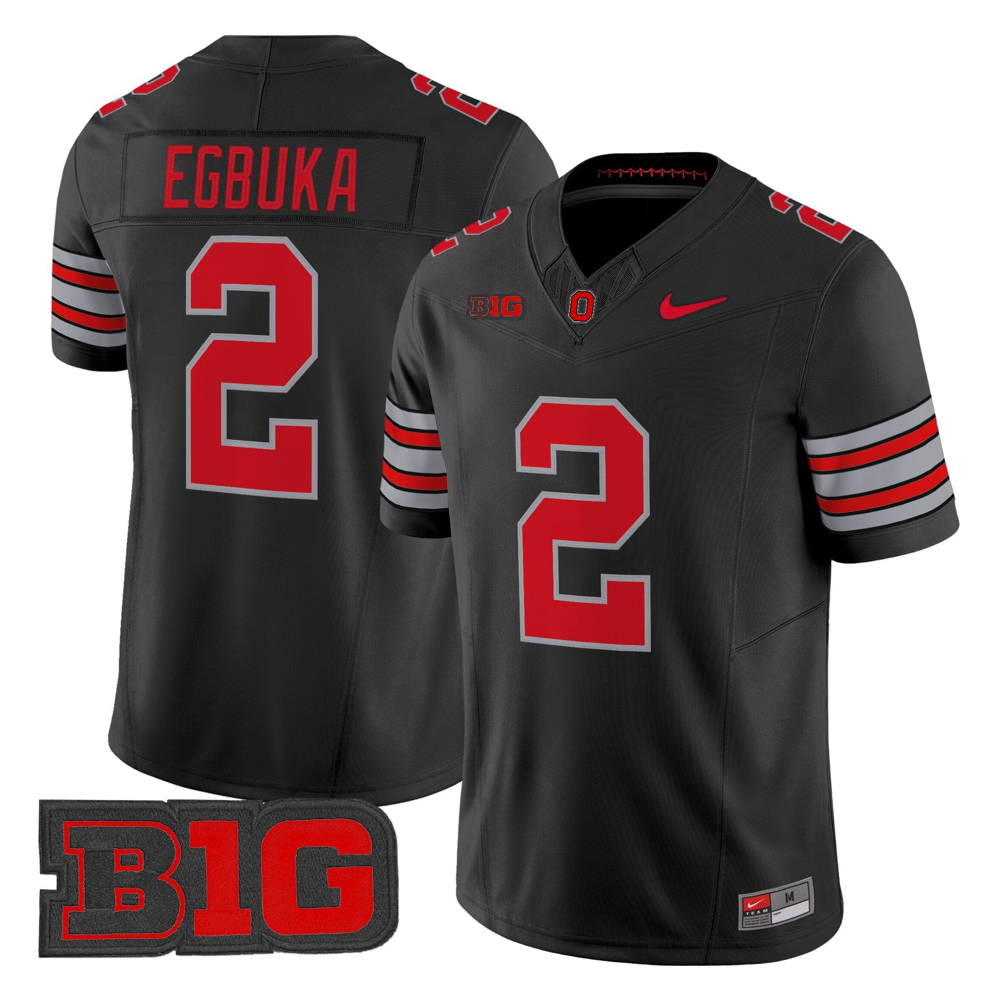 Men's Ohio State Buckeyes 2026 "Tunnel Vision" Vapor Limited Jersey - All Stitched
