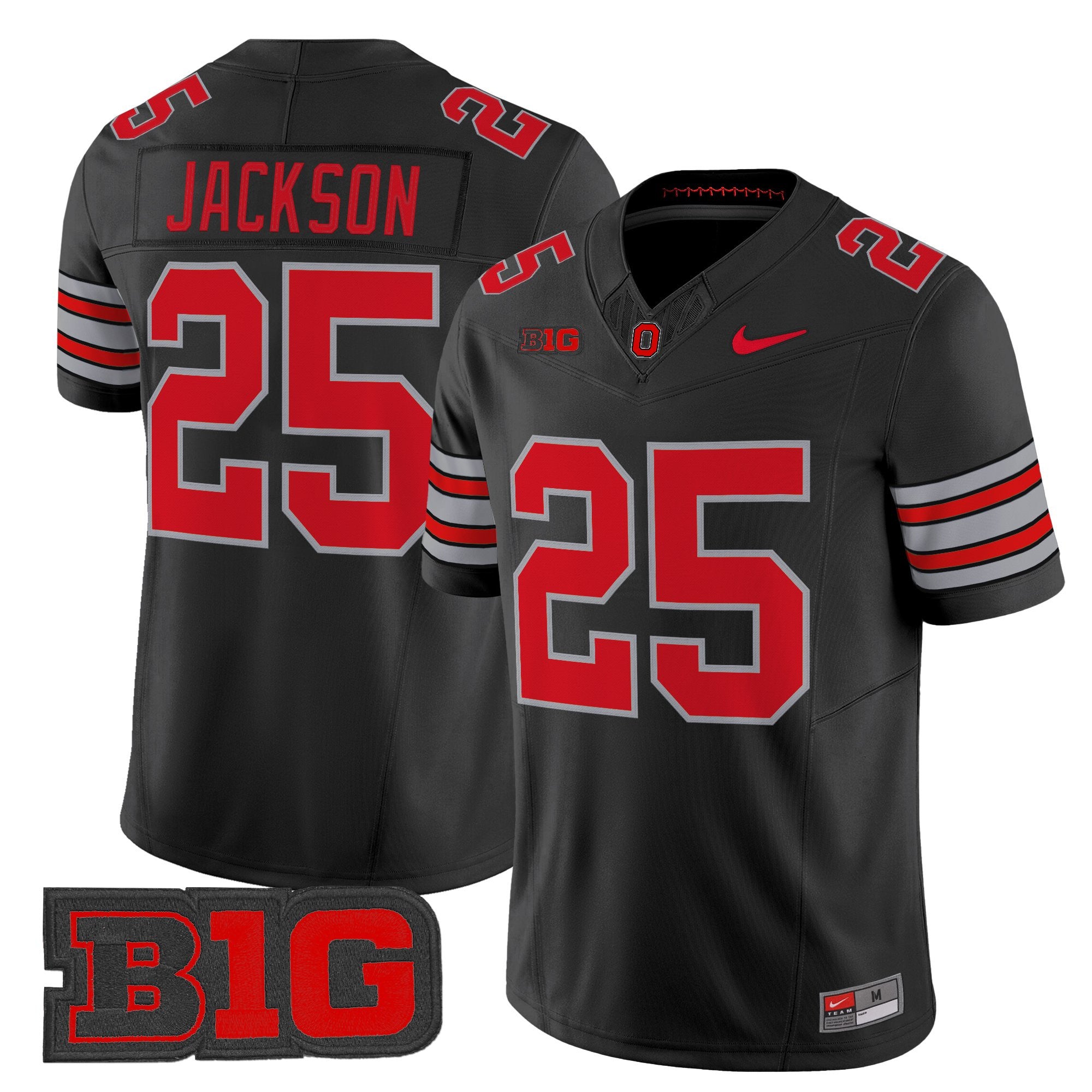 Men's Ohio State Buckeyes 2026 "Tunnel Vision" Vapor Limited Jersey - All Stitched