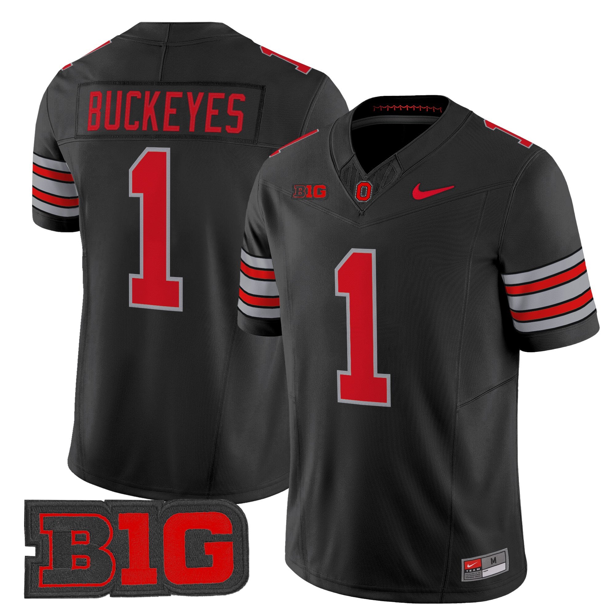 Men's Ohio State Buckeyes 2026 "Tunnel Vision" Vapor Limited Jersey - All Stitched