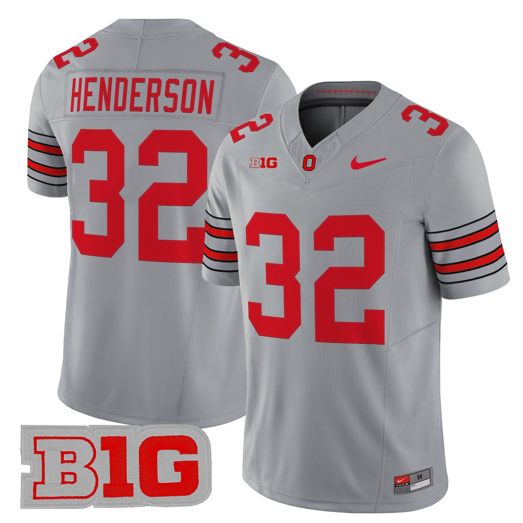 Men's Ohio State Buckeyes 2026 "Tunnel Vision" Vapor Limited Jersey - All Stitched