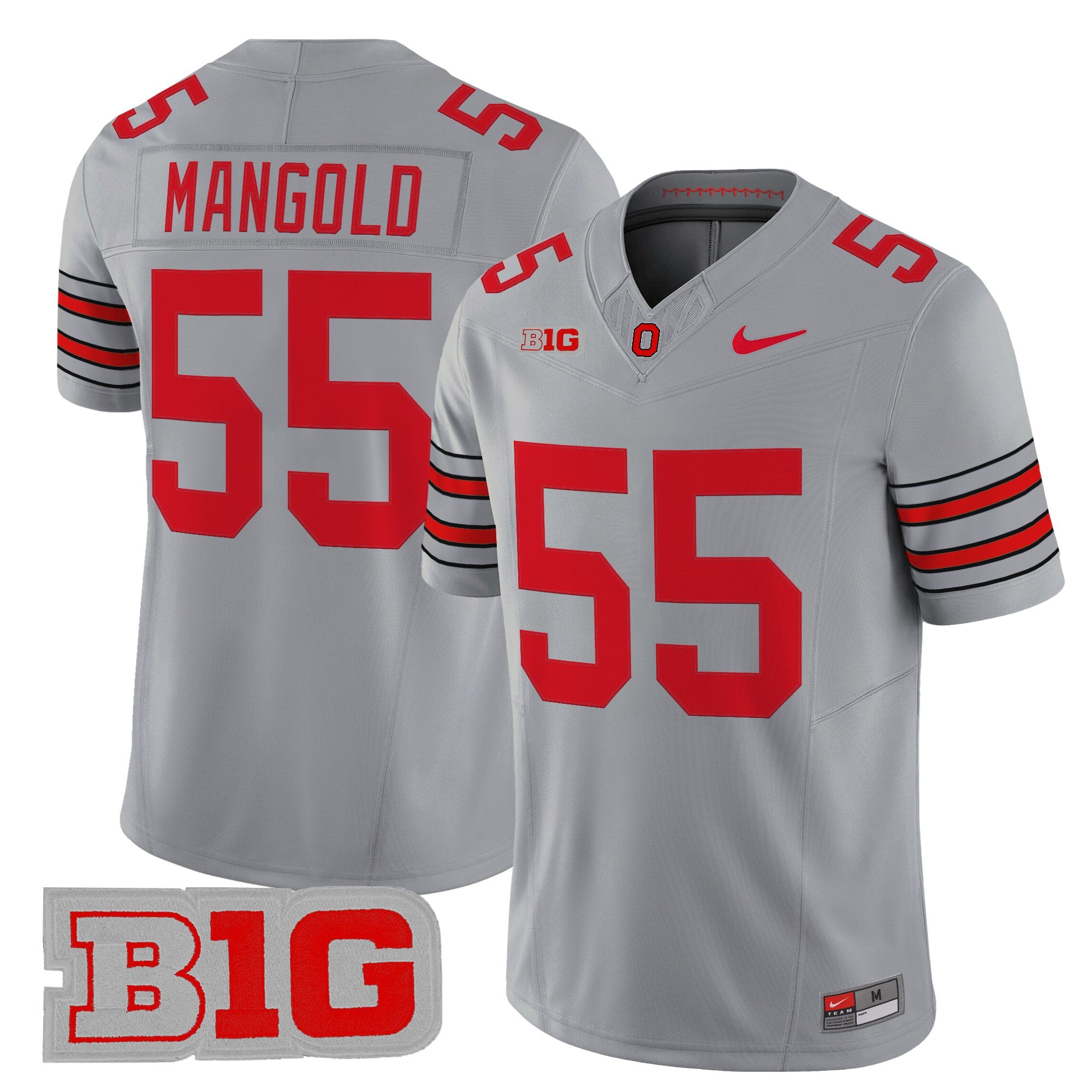 Men's Ohio State Buckeyes 2026 "Tunnel Vision" Vapor Limited Jersey - All Stitched