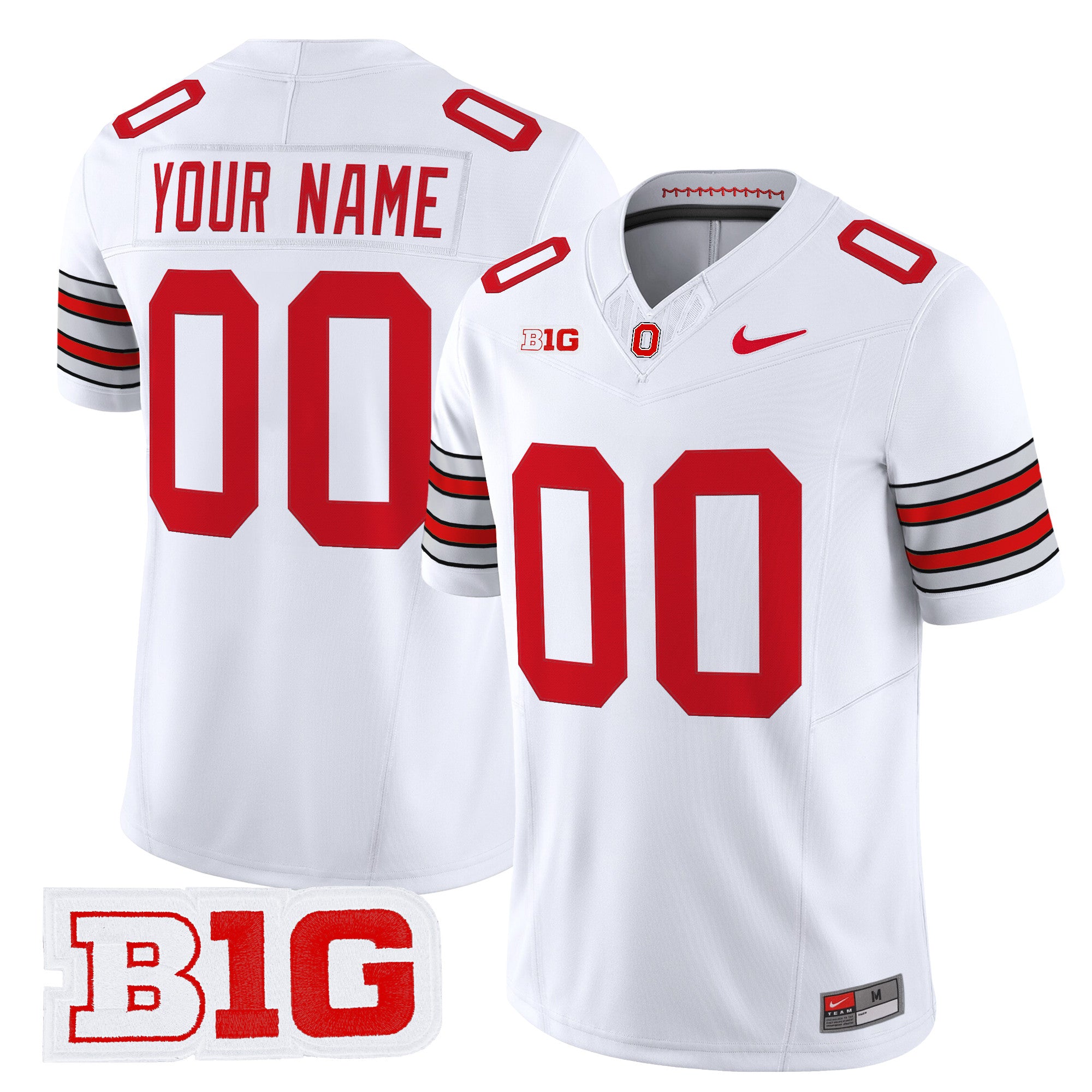 Ohio State Buckeyes 2026 "Tunnel Vision" Vapor Limited Custom Jersey - All Stitched