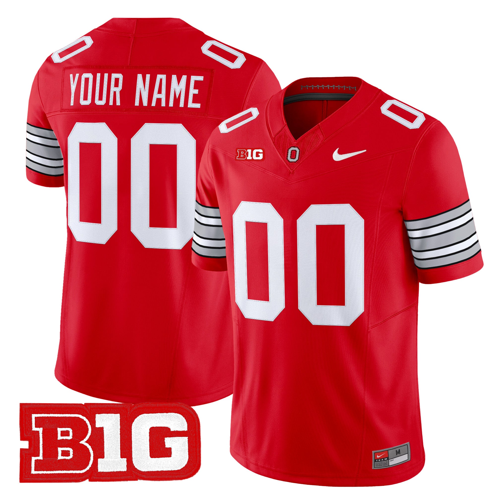 Ohio State Buckeyes 2026 "Tunnel Vision" Vapor Limited Custom Jersey - All Stitched