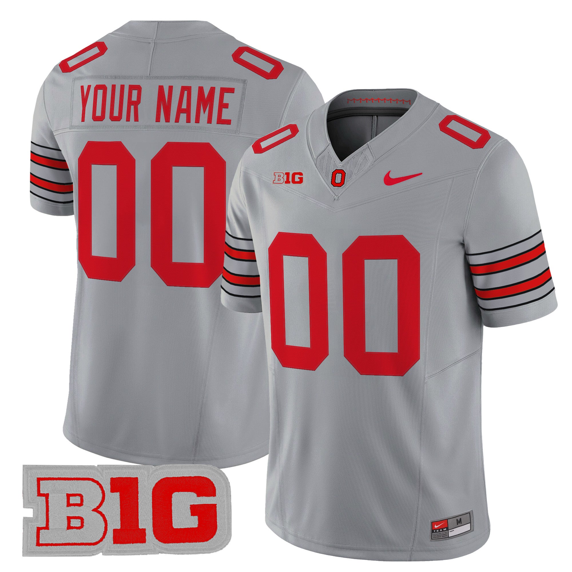 Ohio State Buckeyes 2026 "Tunnel Vision" Vapor Limited Custom Jersey - All Stitched
