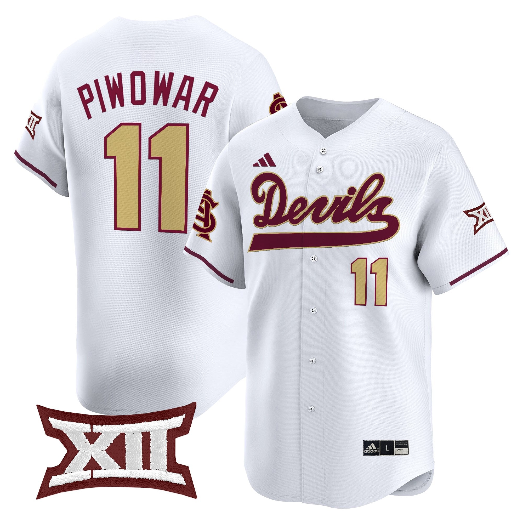 Men's size - Sun Devils Softball Vapor Premier Limited Jersey - All Stitched