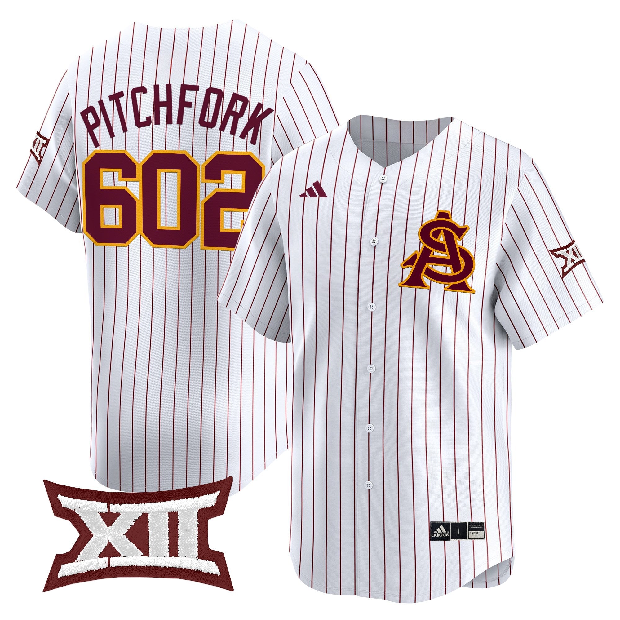 Men's size - Sun Devils Softball Vapor Premier Limited Jersey - All Stitched