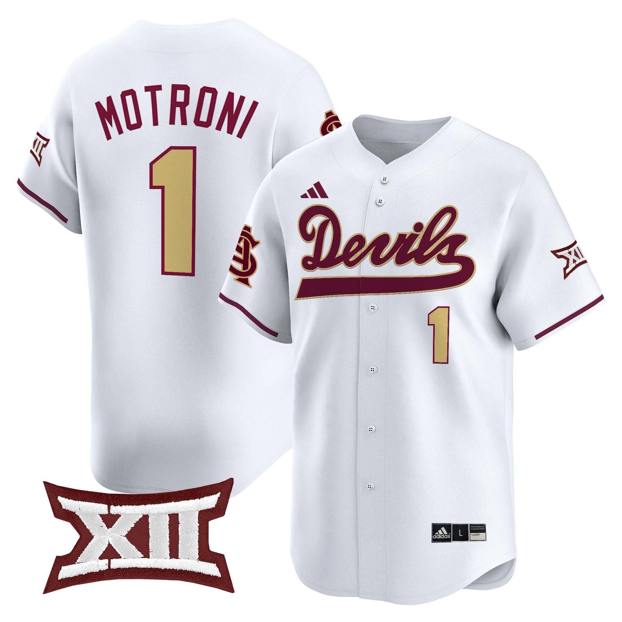 Men's size - Sun Devils Softball Vapor Premier Limited Jersey - All Stitched