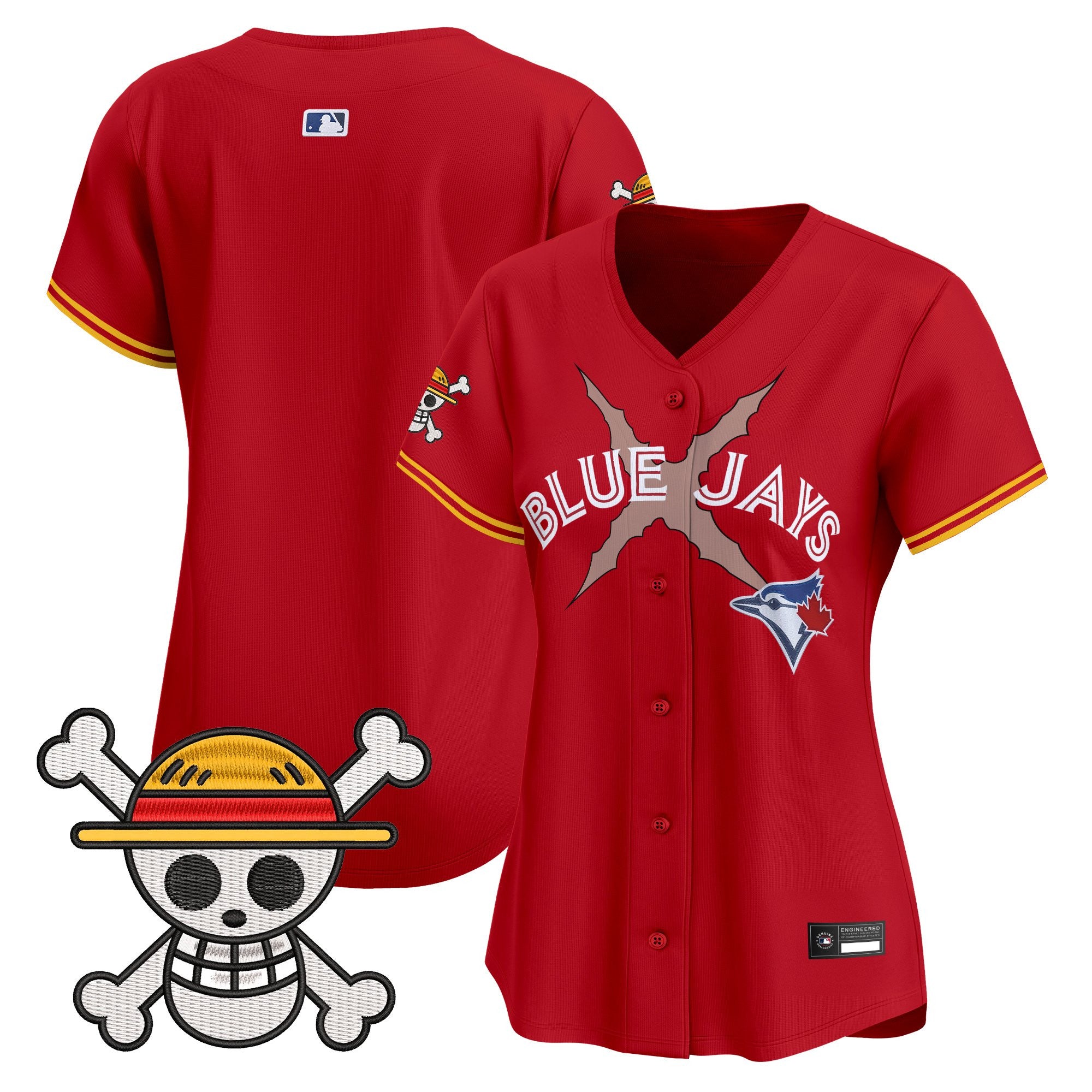 Women's Blue Jays x One Piece Vapor Premier Limited Jersey - Stitched