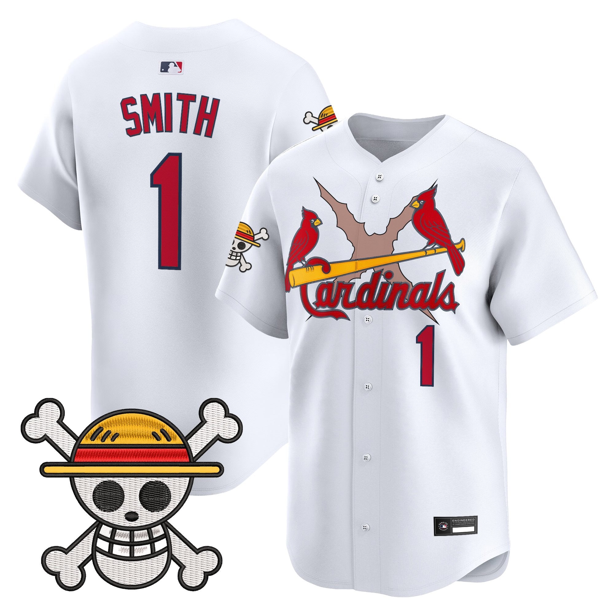 Men's St. Louis Cardinals x One Piece Vapor Premier Limited Jersey - Stitched