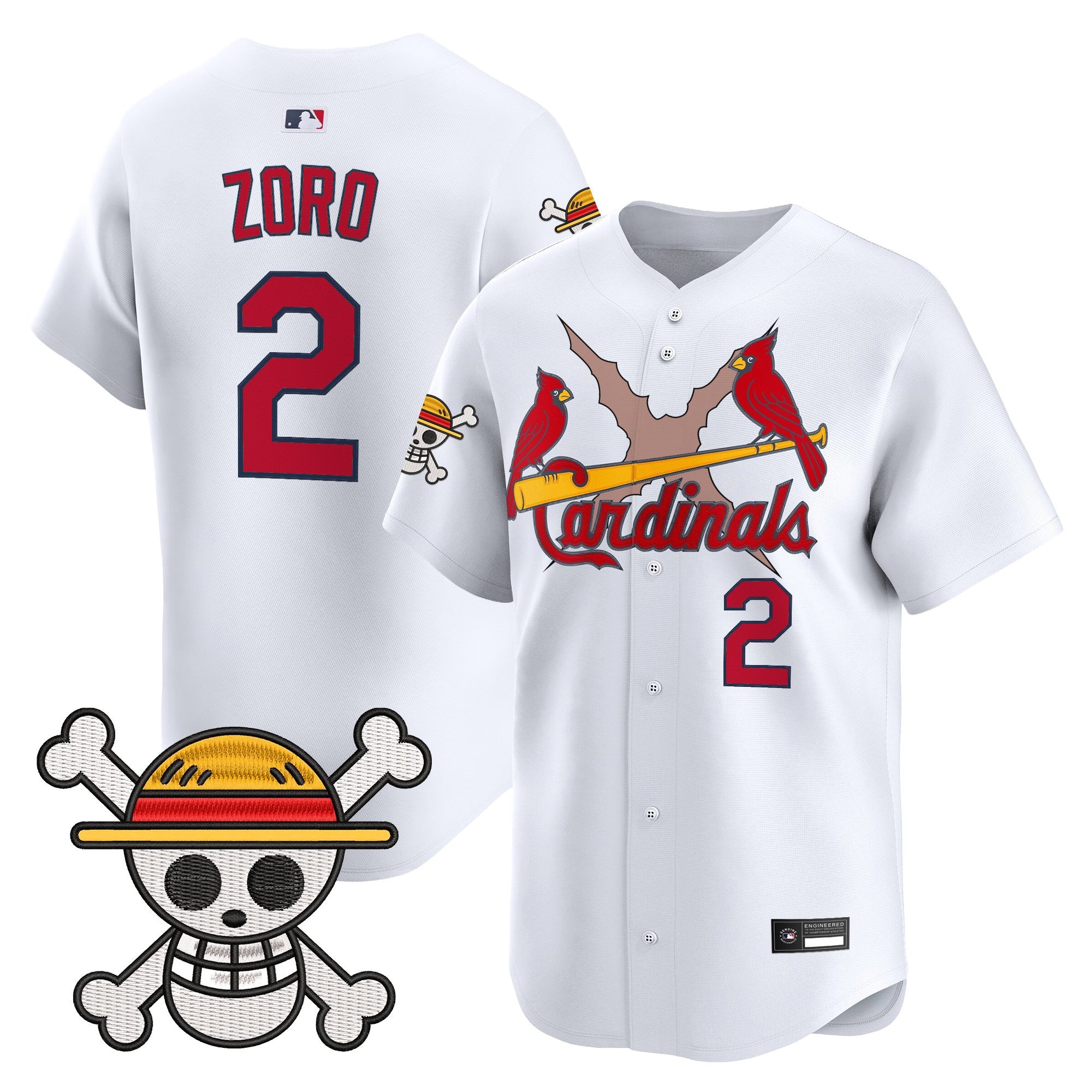 Men's St. Louis Cardinals x One Piece Vapor Premier Limited Jersey - Stitched