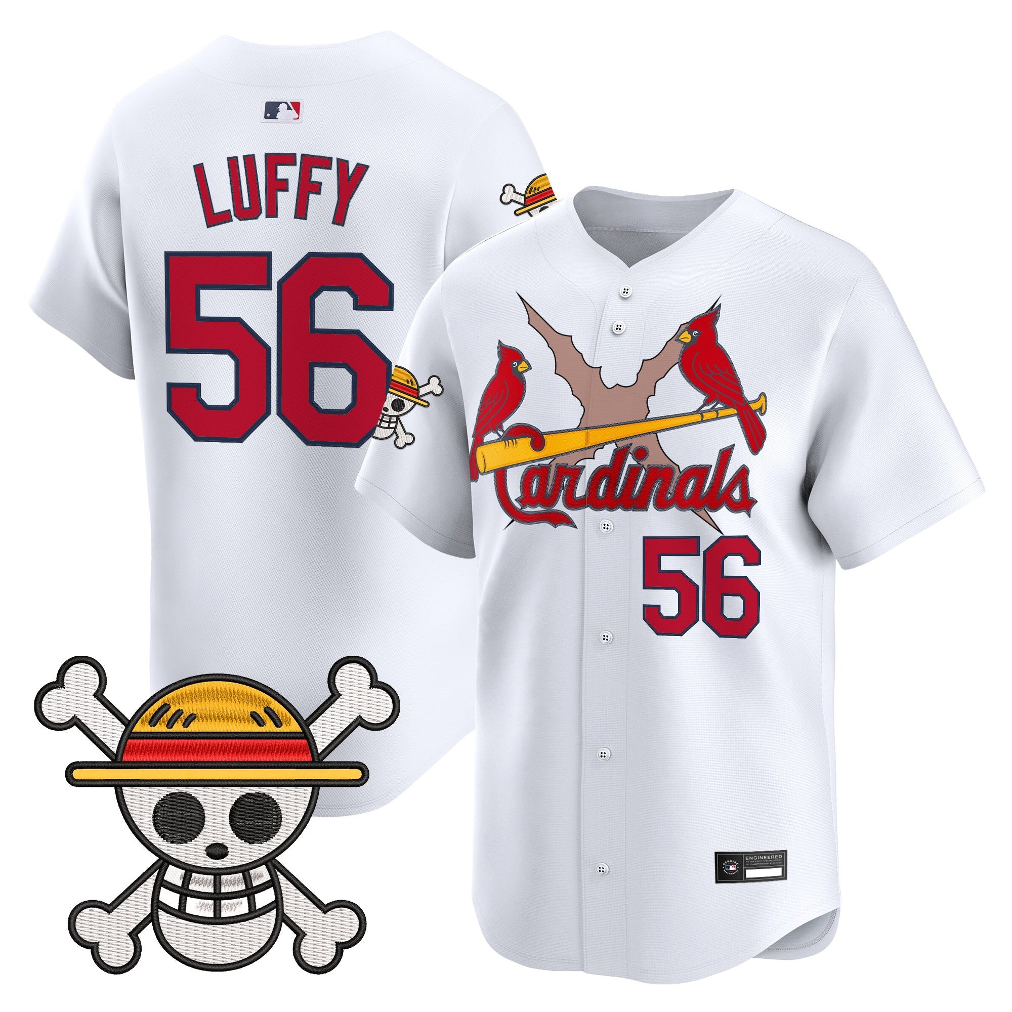 Men's St. Louis Cardinals x One Piece Vapor Premier Limited Jersey - Stitched
