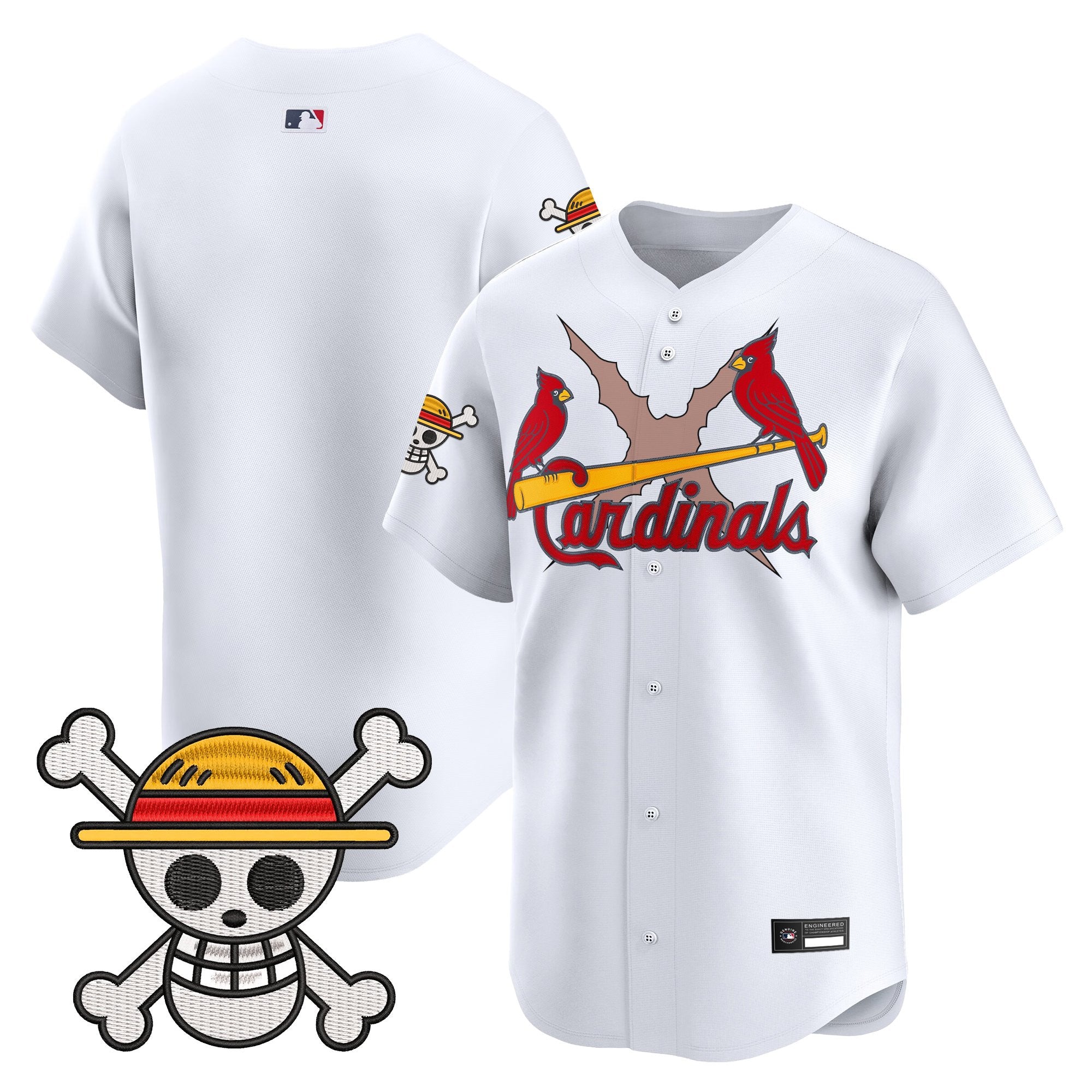 Men's St. Louis Cardinals x One Piece Vapor Premier Limited Jersey - Stitched