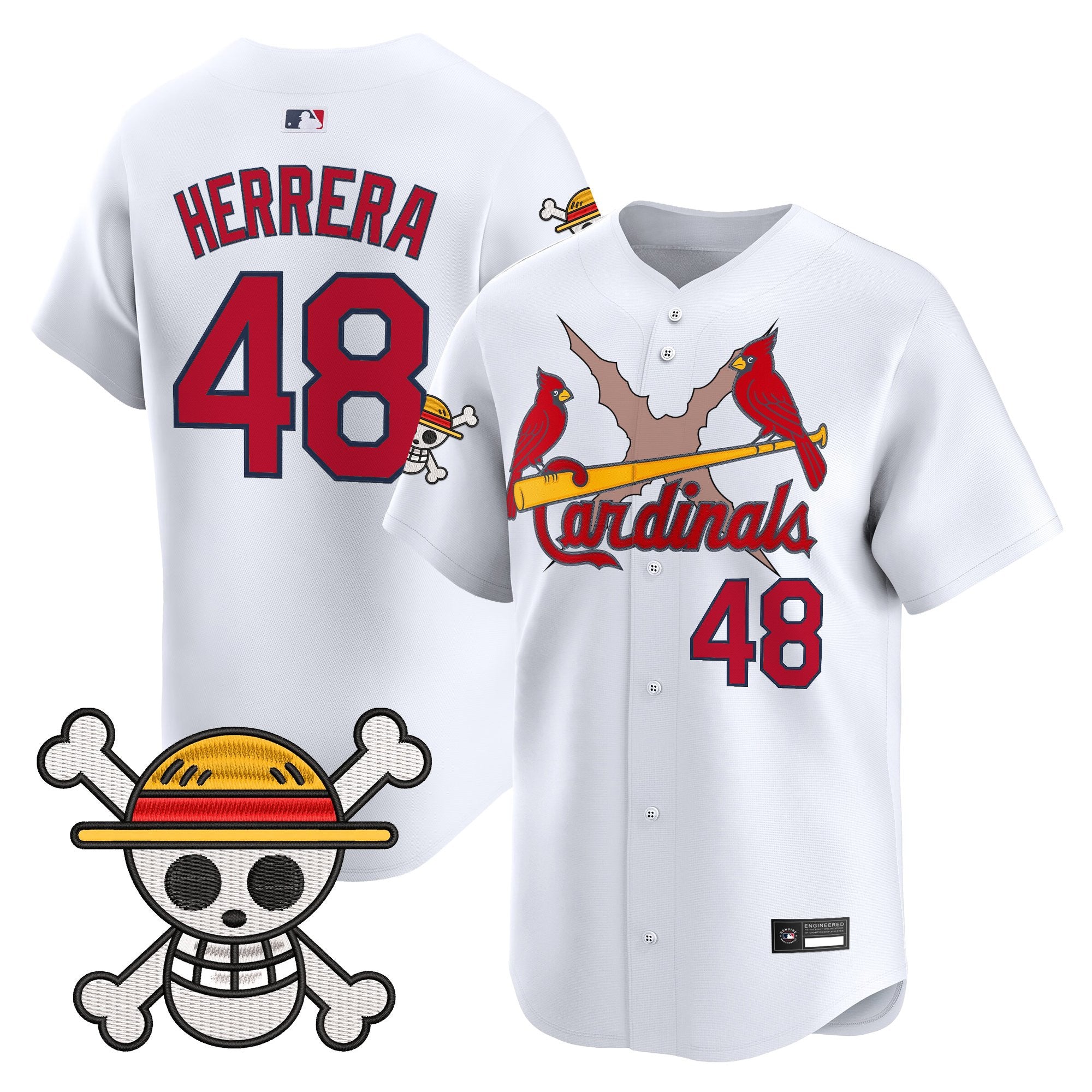 Men's St. Louis Cardinals x One Piece Vapor Premier Limited Jersey - Stitched
