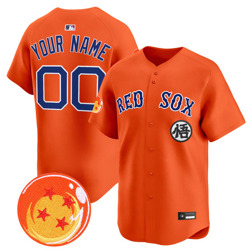 Boston Red Sox x Dragon Ball Vapor Premier Limited Custom Jersey - All Stitched