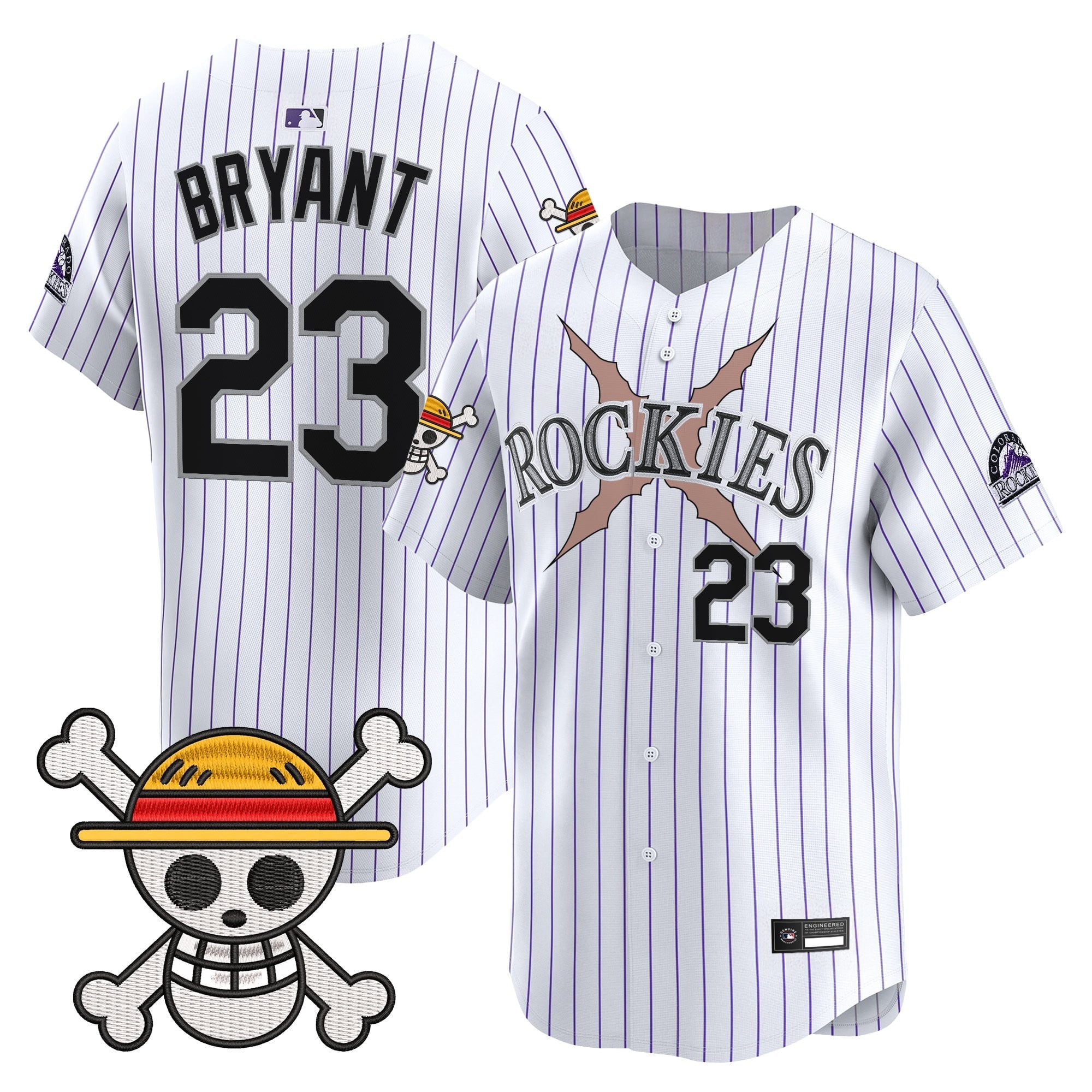 Men's Colorado Rockies x One Piece Vapor Premier Limited Jersey - Stitched