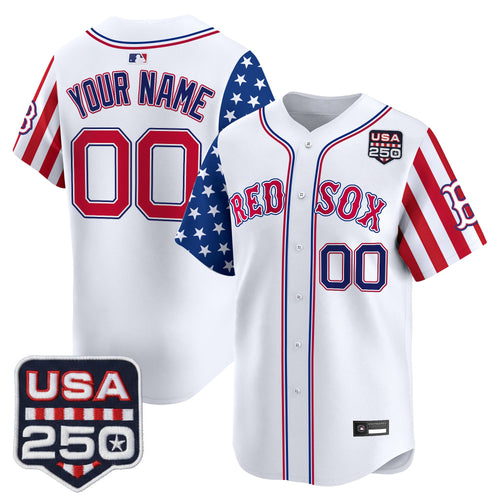 Boston Red Sox "America 250 Edition" Vapor Premier Limited Custom Jersey - All Stitched