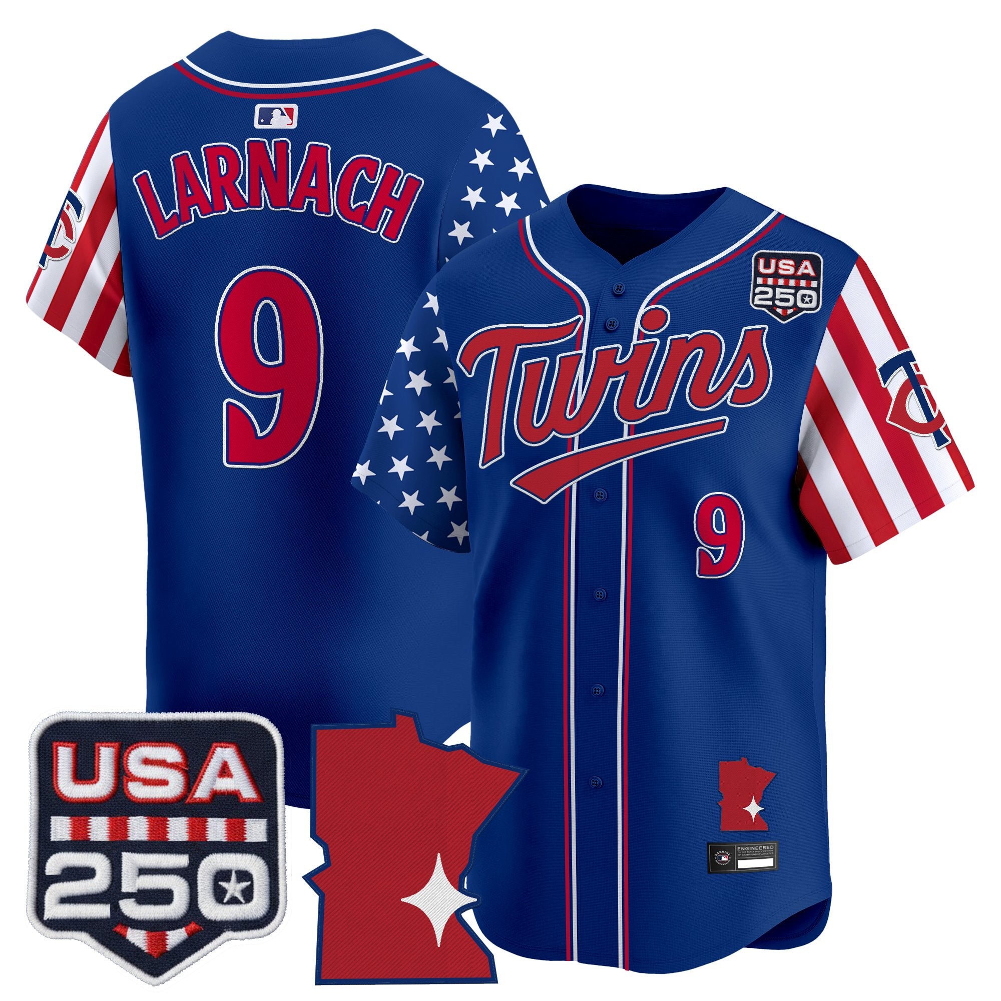 Men's Minnesota Twins "America 250 Edition" Vapor Premier Limited Jersey - All Stitched