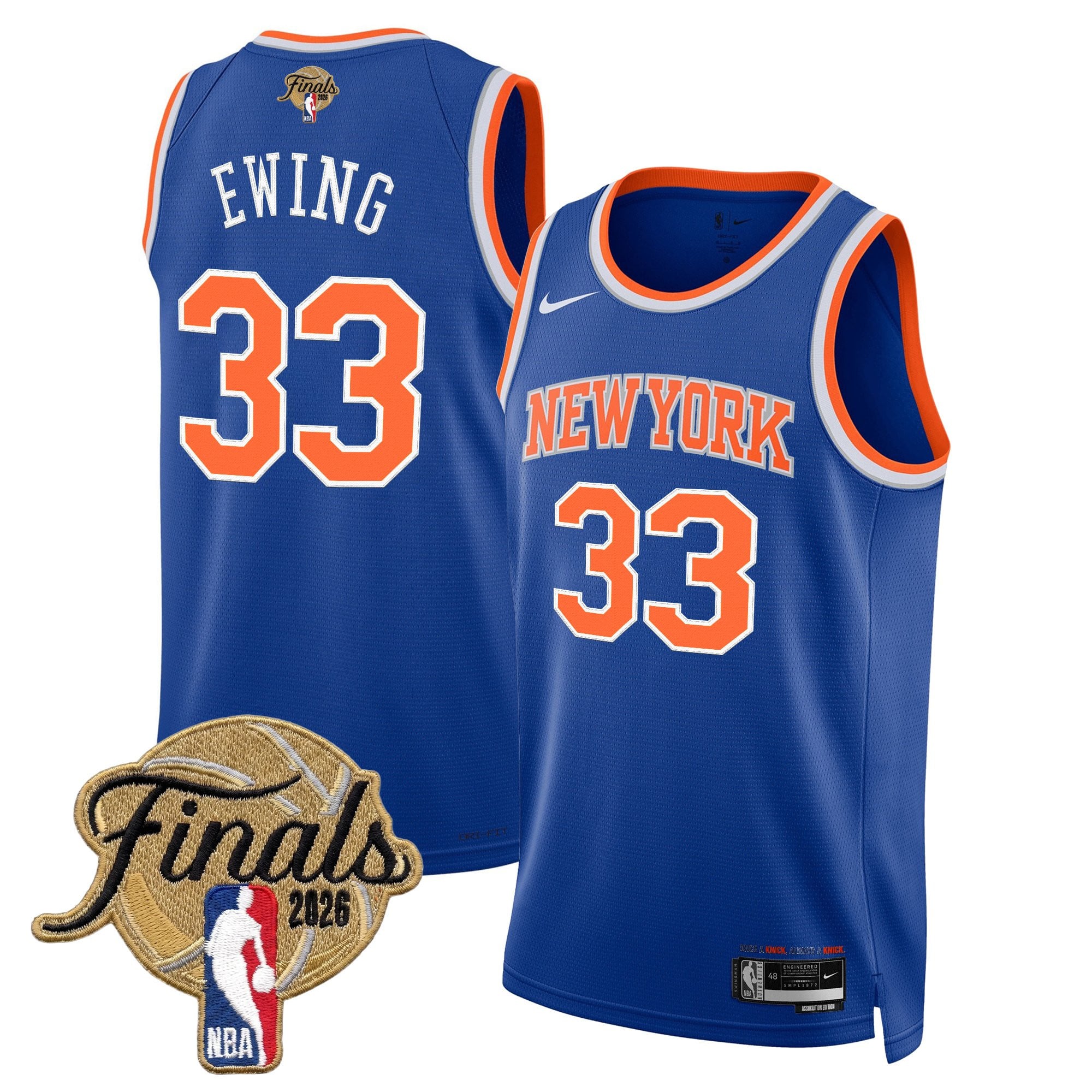 Men's New York Knicks 2026 Finals Swingman Jersey - All Stitched