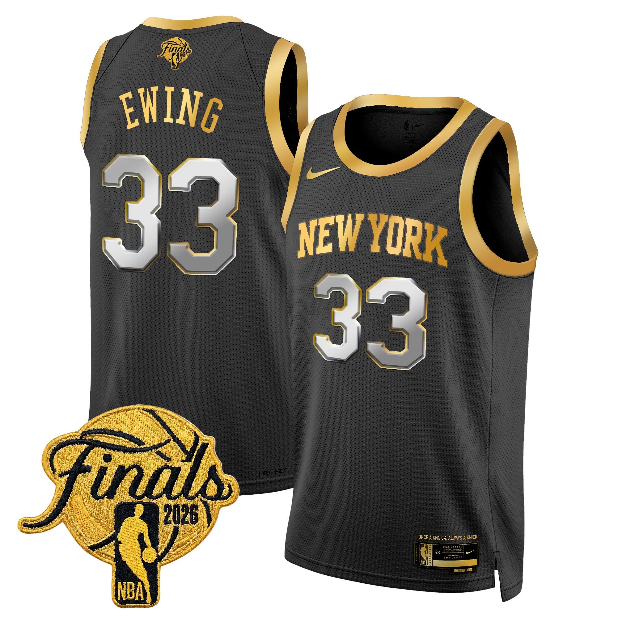 Men's New York Knicks 2026 Finals Swingman Jersey - All Stitched