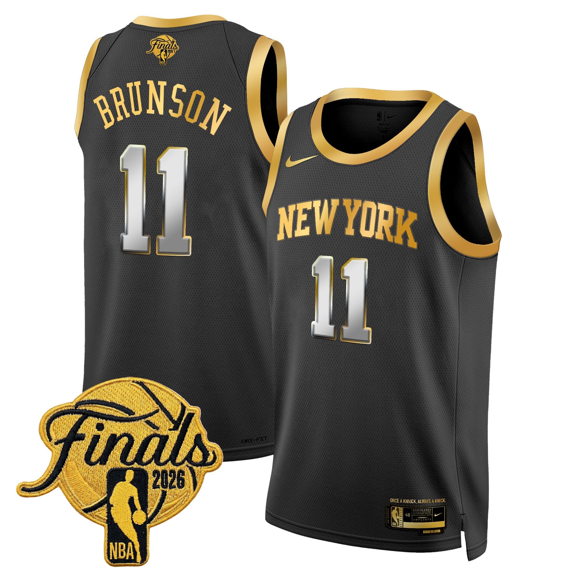 Men's New York Knicks 2026 Finals Swingman Jersey - All Stitched