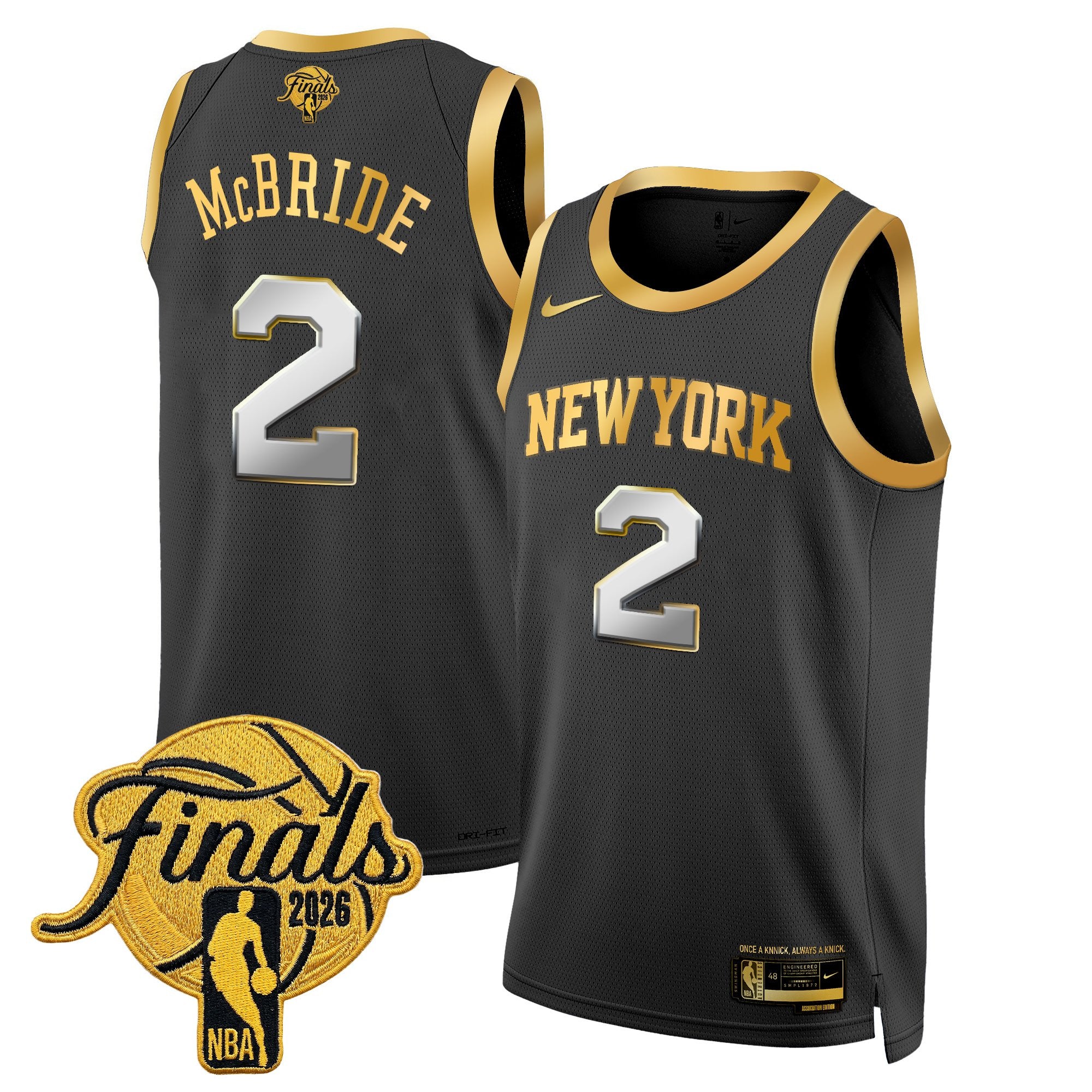 Men's New York Knicks 2026 Finals Swingman Jersey - All Stitched