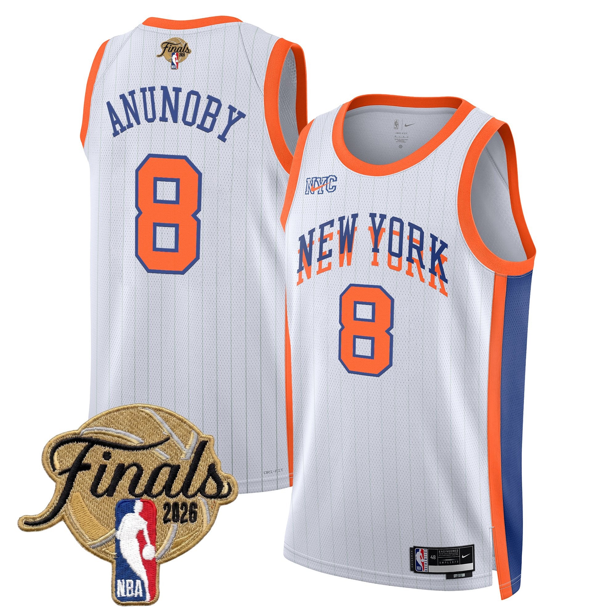 Men's New York Knicks 2026 Finals Swingman Jersey - All Stitched
