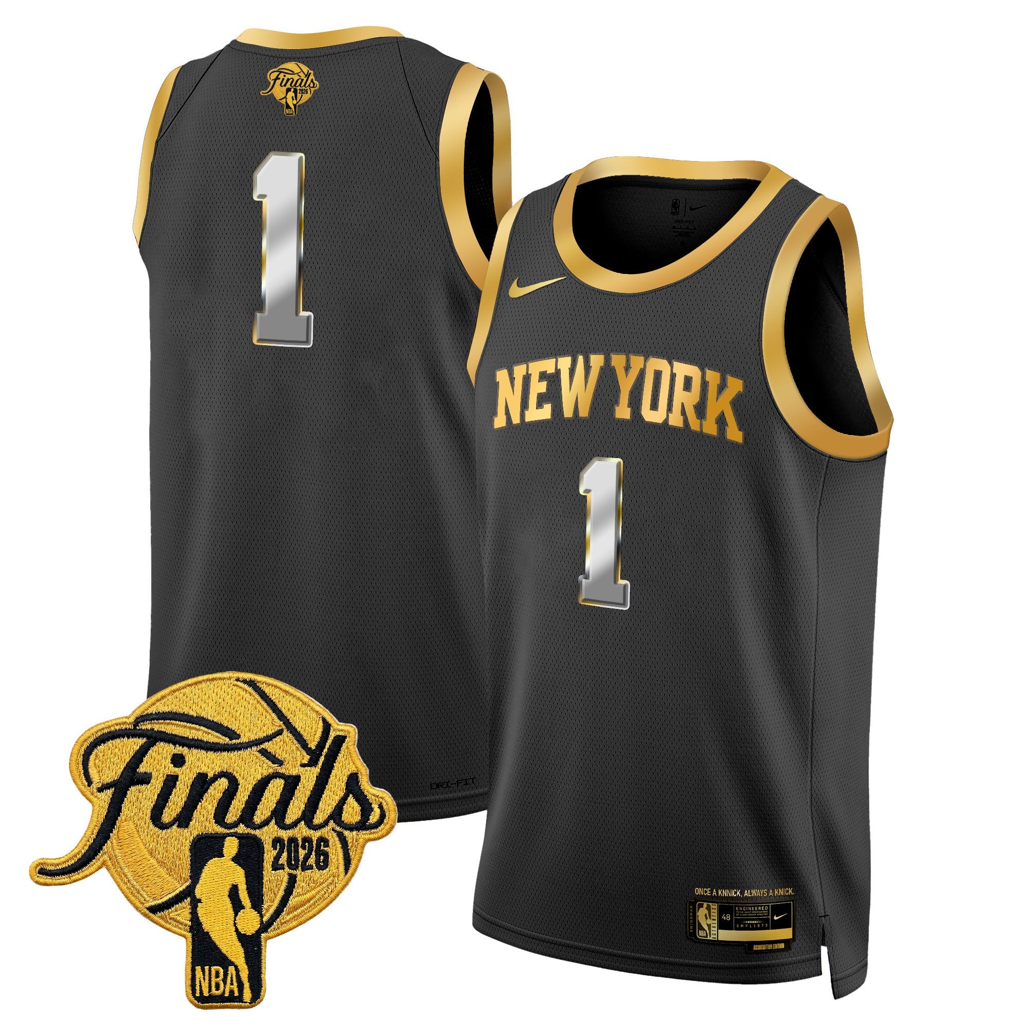 Men's New York Knicks 2026 Finals Swingman Jersey - All Stitched