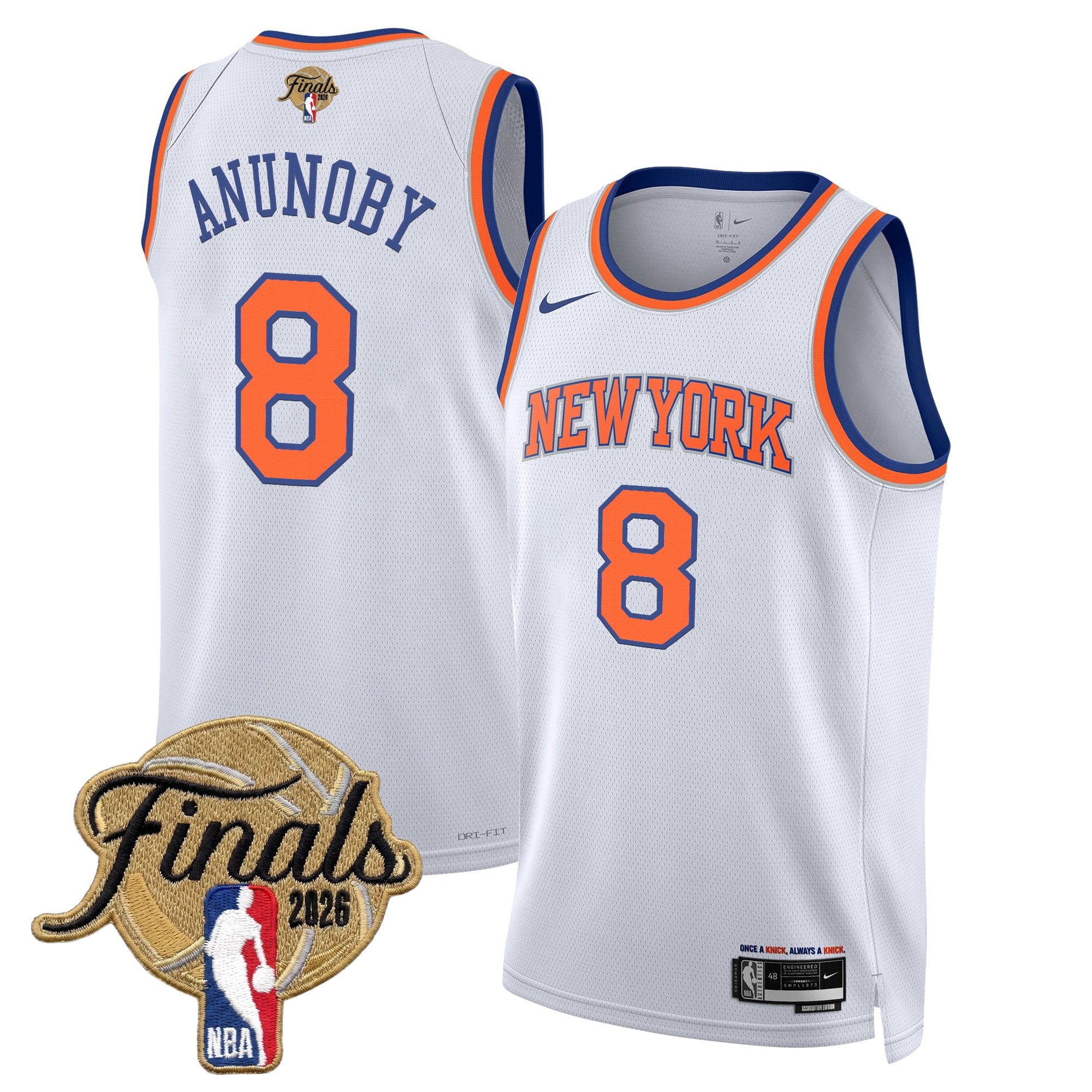 Men's New York Knicks 2026 Finals Swingman Jersey - All Stitched