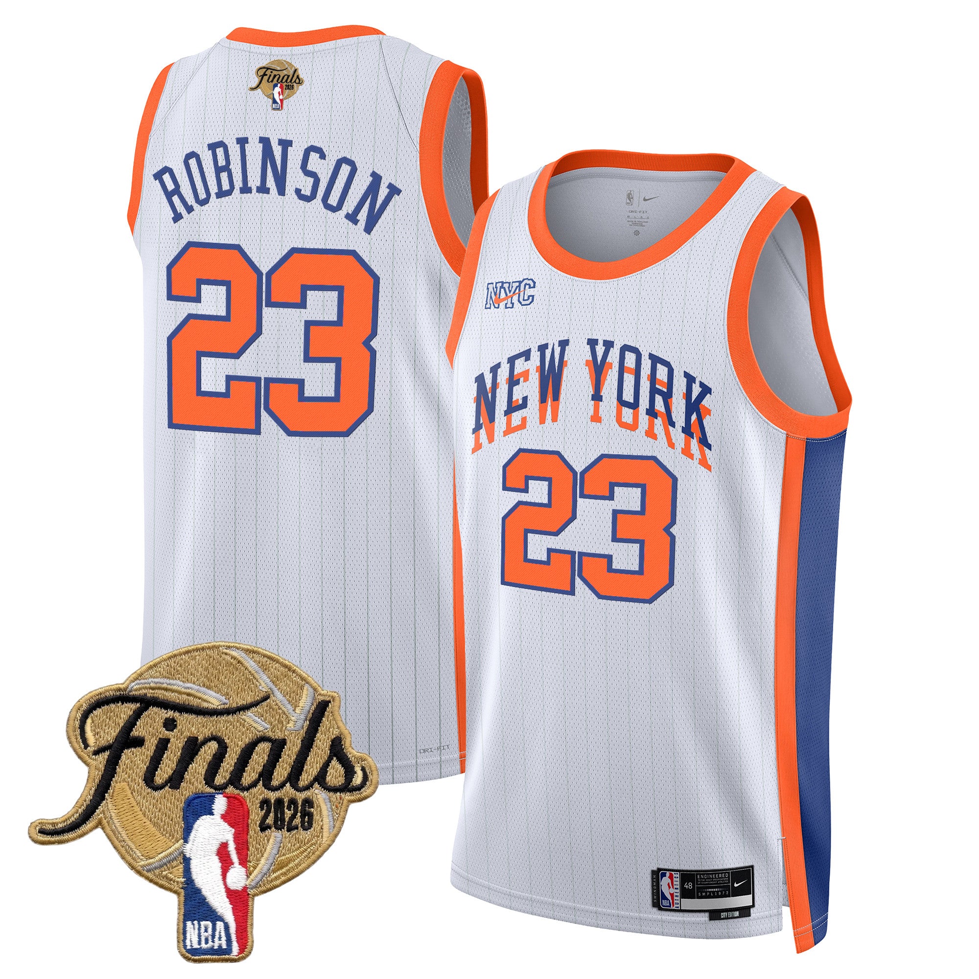 Men's New York Knicks 2026 Finals Swingman Jersey - All Stitched